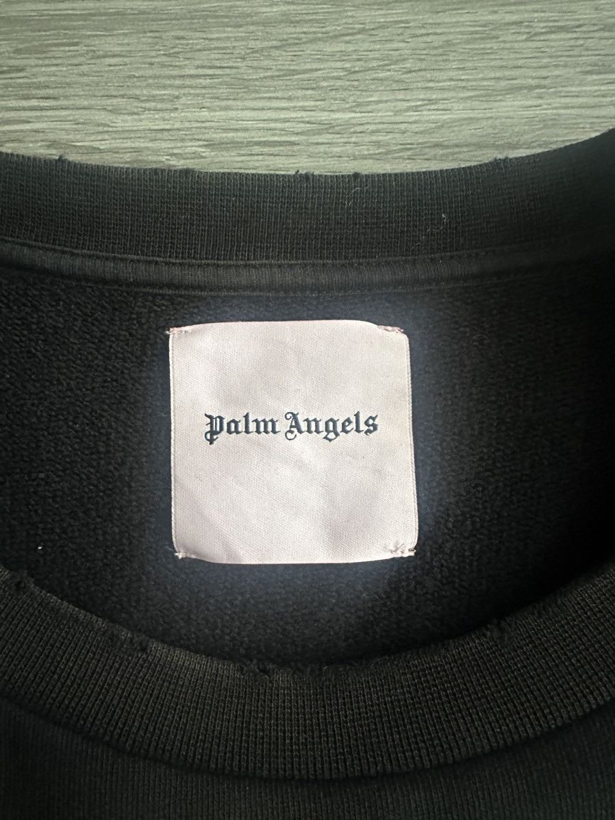 Palm Angels Palm Angles Legalize It Distressed Sweater Crewneck Size US L / EU 52-54 / 3 - 5 Thumbnail