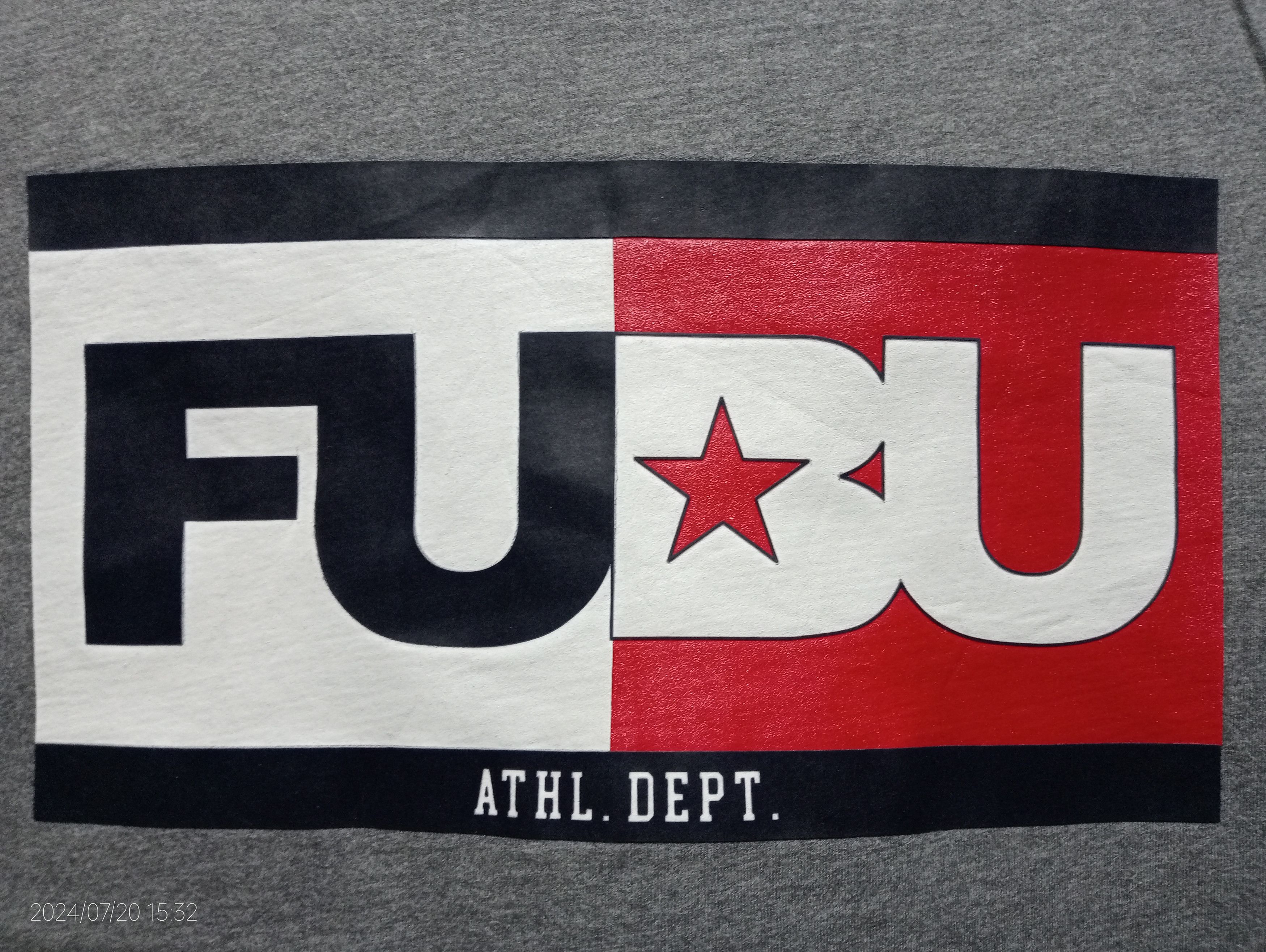 Fubu Vintage Fubu Athl. Dept. Tee Size US S / EU 44-46 / 1 - 5 Thumbnail