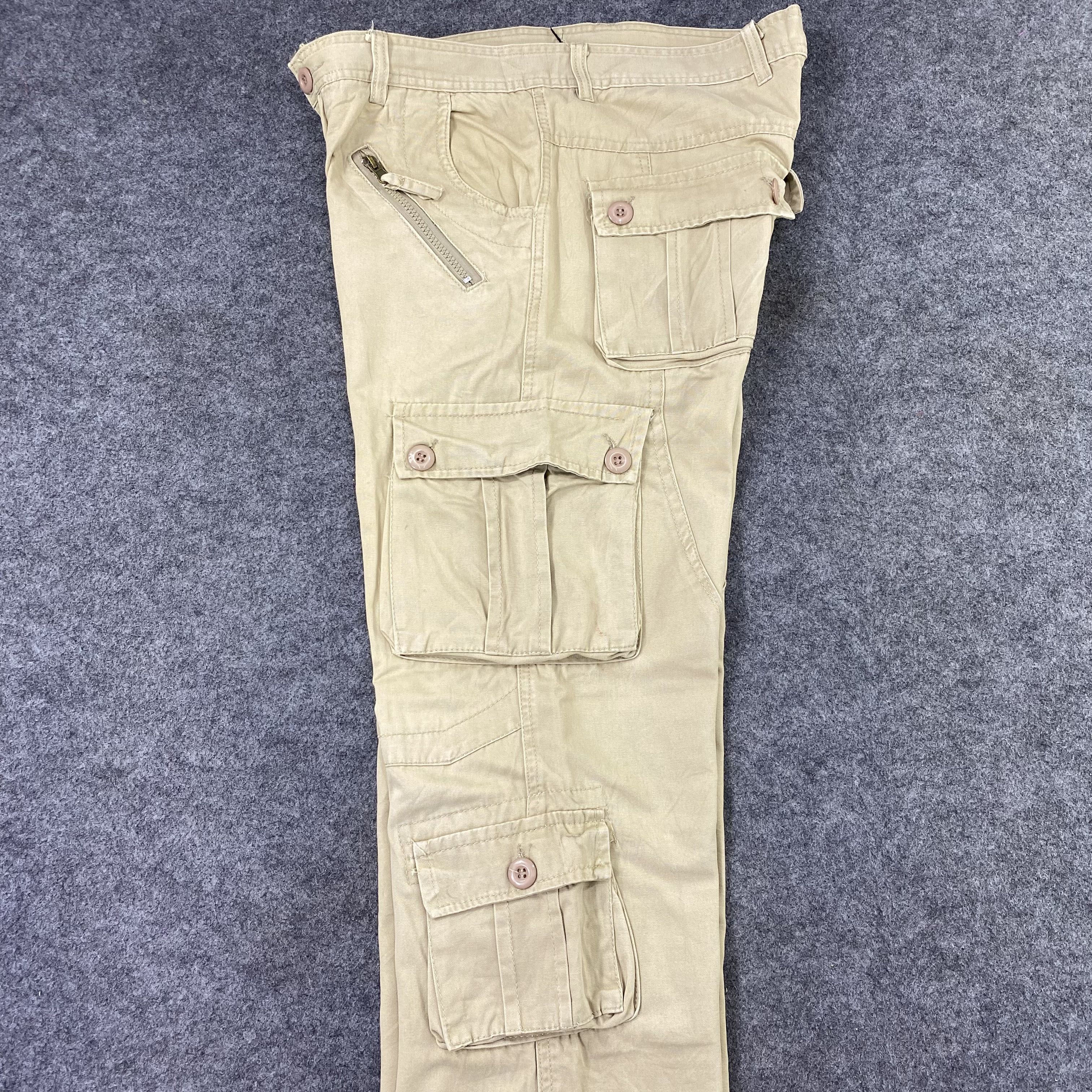 Japanese Brand Cargo pants Multi Pocket - C018