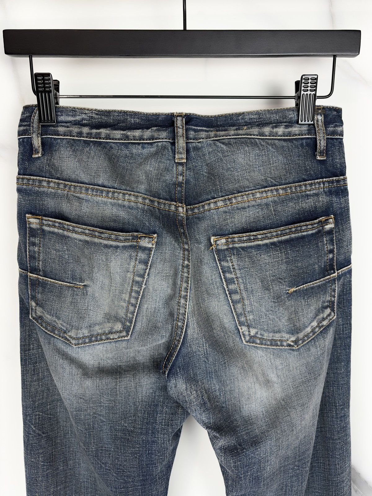 Dior AW12 Dior Homme Faded Indigo Jake Denim Jeans KVA Size US 26 / EU 42 - 4 Thumbnail