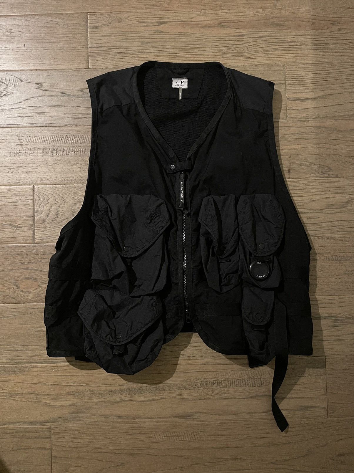 C.P. Company C.P Company Black Taylon P Utility Vest (L) Size US L / EU 52-54 / 3 - 2 Thumbnail
