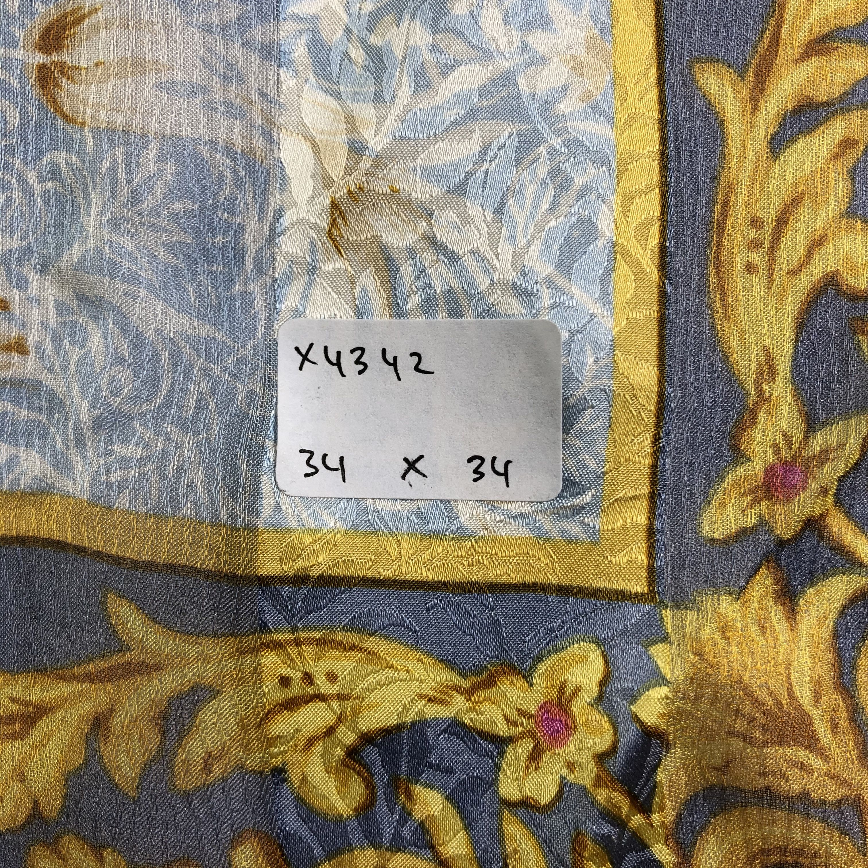 Vintage Vintage Silk Scarf Size ONE SIZE - 7 Thumbnail