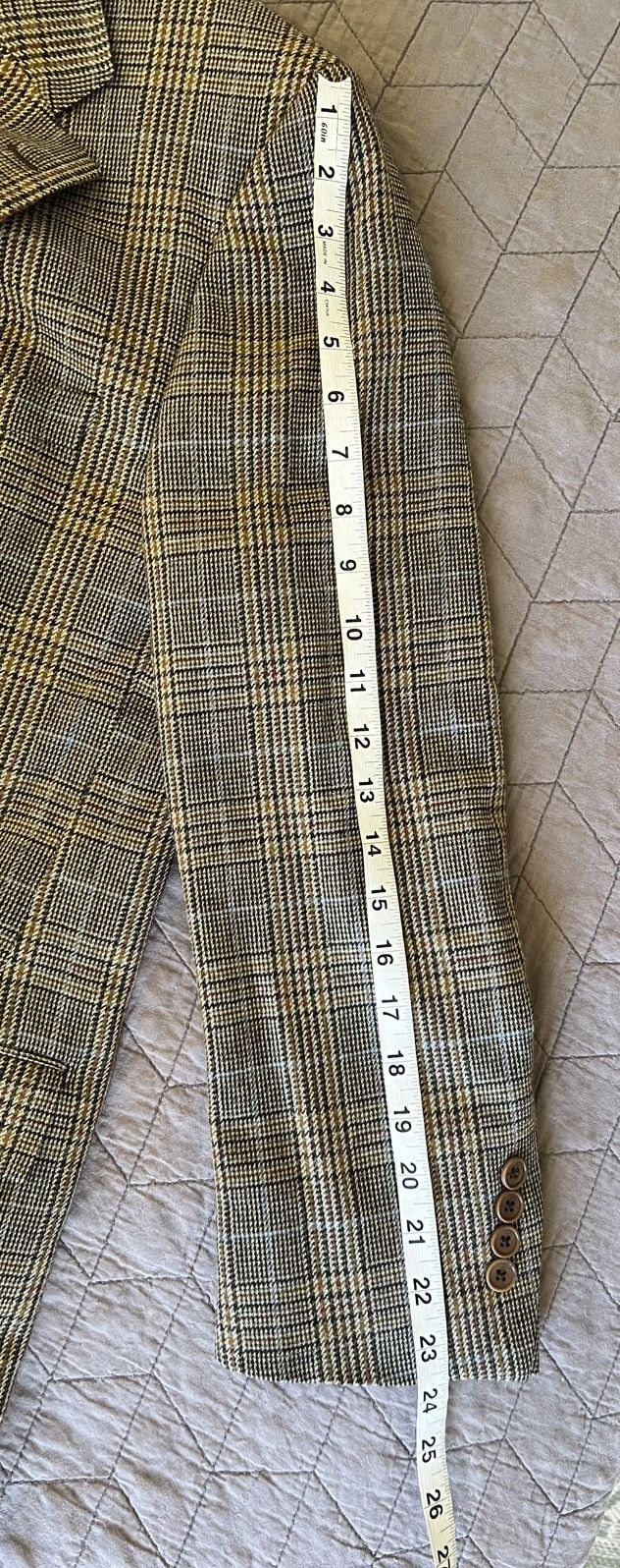 Faconnable Faconnable Men’s Wool/Cashmere Blazer 44R Size 44R - 10 Thumbnail