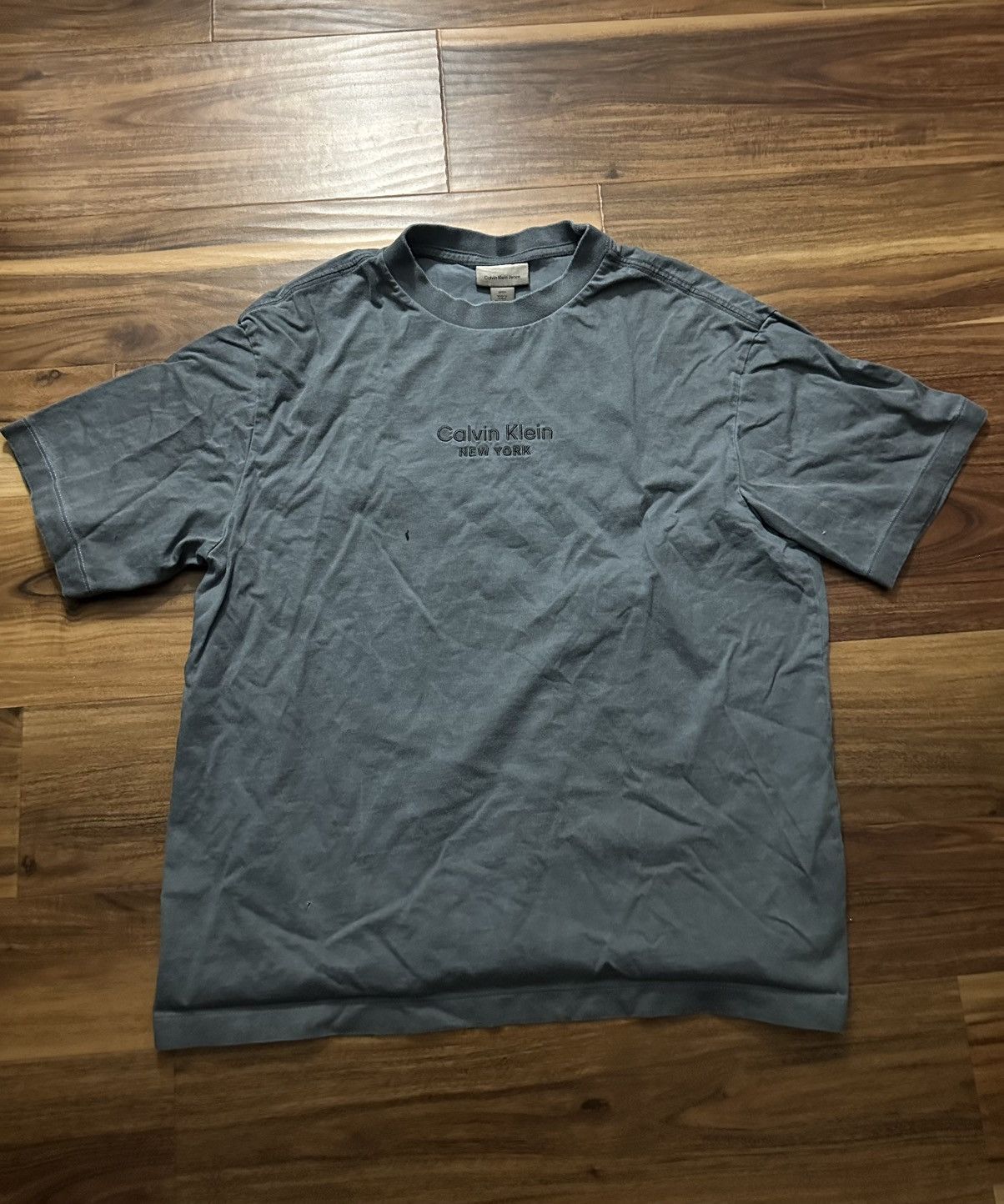 Calvin Klein Washed gray Calvin Klein oversized tee Size US S / EU 44-46 / 1 - 1 Thumbnail