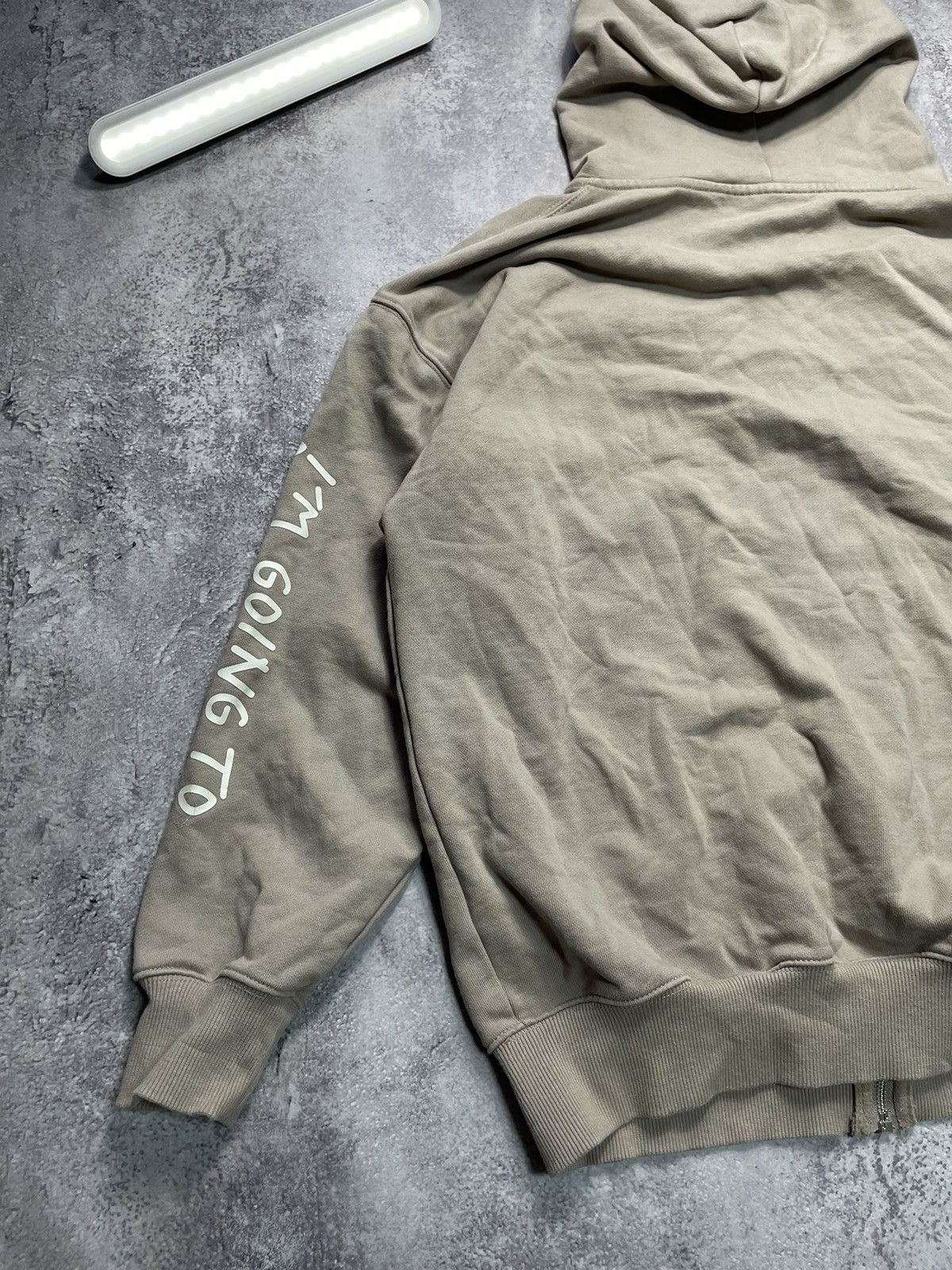 Broken Planet Broken Planet Mkt Y2K Boxy Zip Hoodie Beige S Size US S / EU 44-46 / 1 - 10 Thumbnail