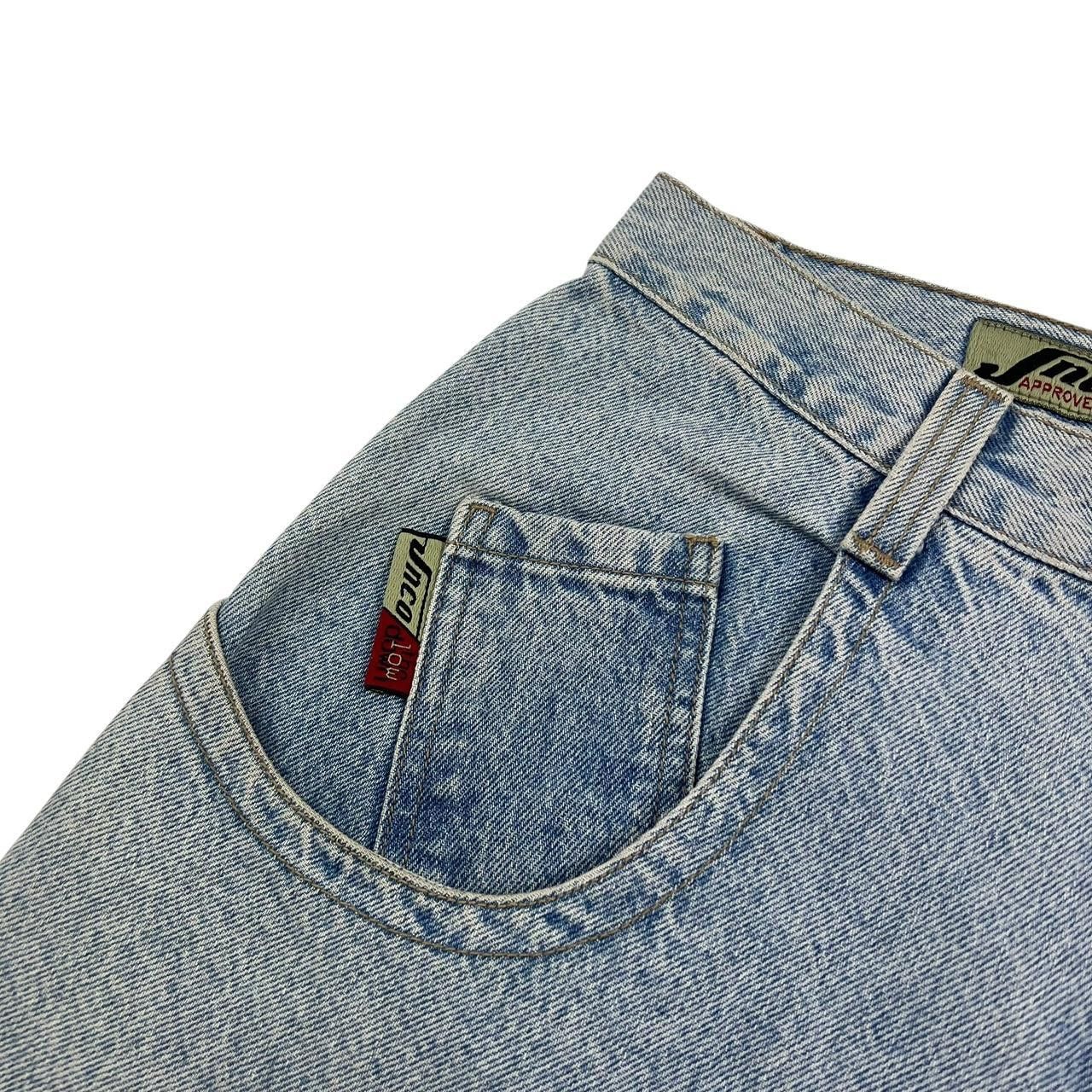 JNCO Vintage Jnco Baggy Light Wash Denim Shorts / Jorts- Waist 30 Size US 30 / EU 46 - 5 Thumbnail