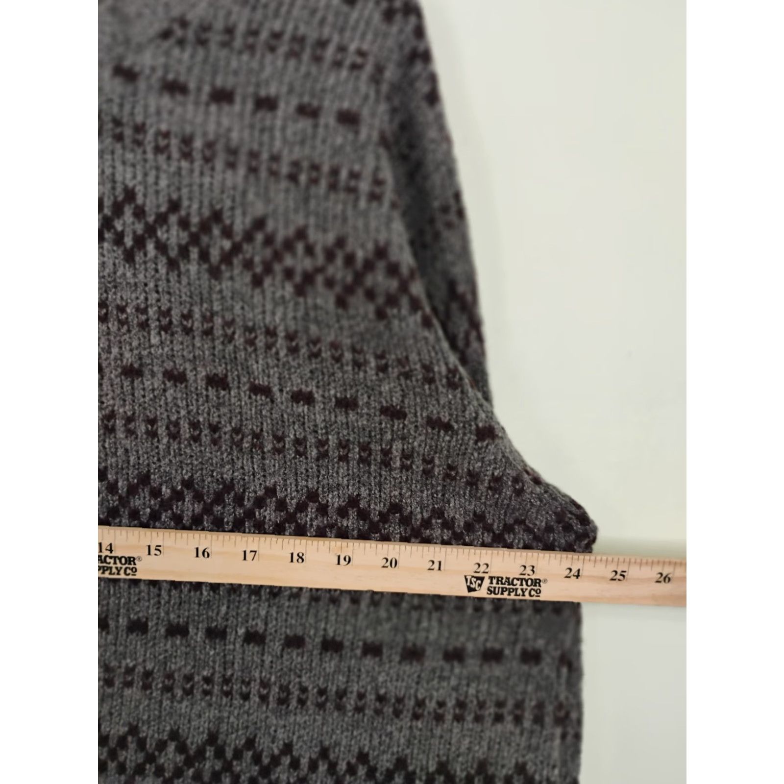 Banana Republic Banana Republic Wool Blend Knit Long Sleeve Sweater Mens XL Gray Size US XL / EU 56 / 4 - 4 Thumbnail