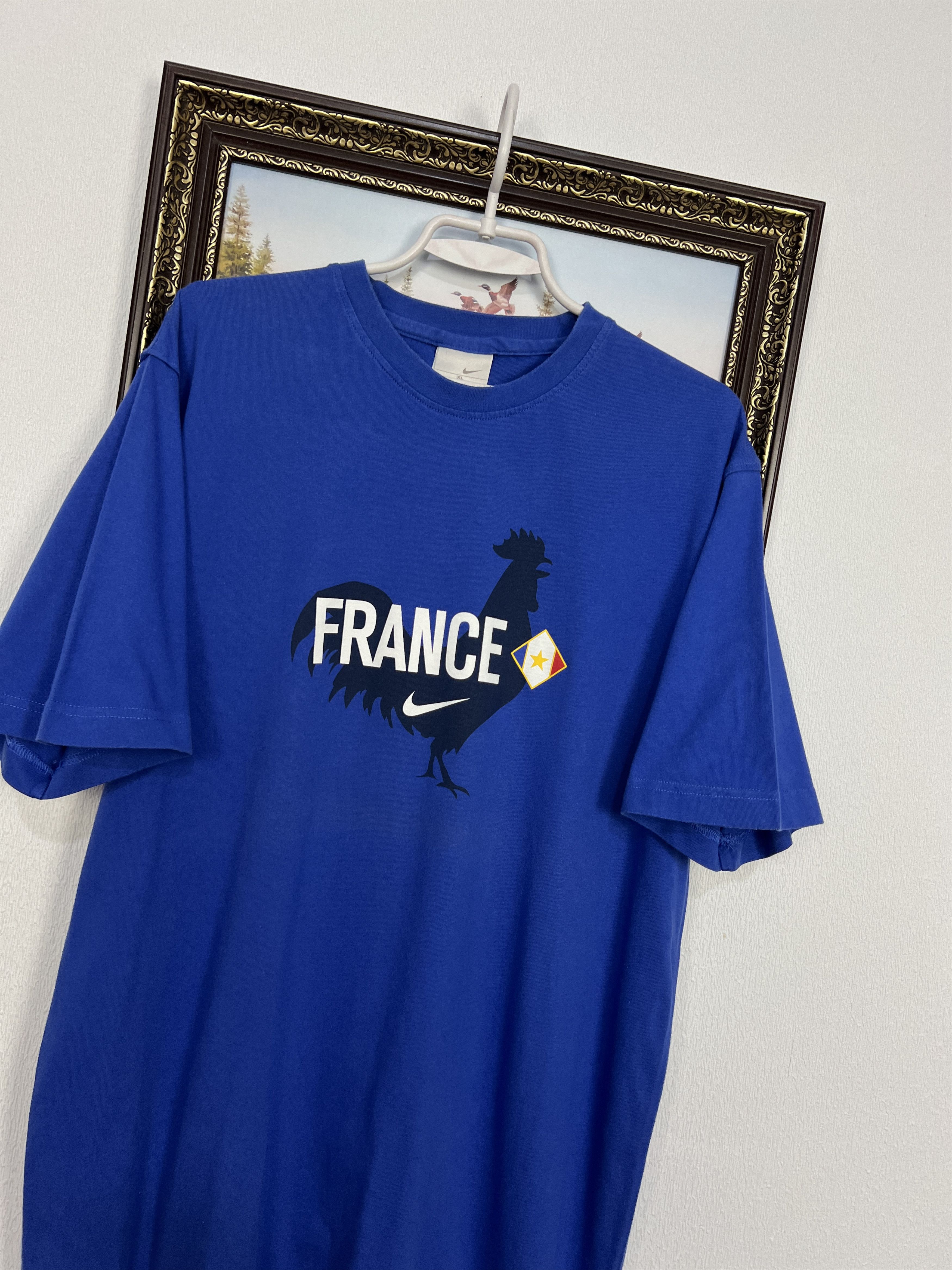 Nike Vintage Nike France Football Train Shirt #12 Henry Blue Size US XL / EU 56 / 4 - 3 Thumbnail
