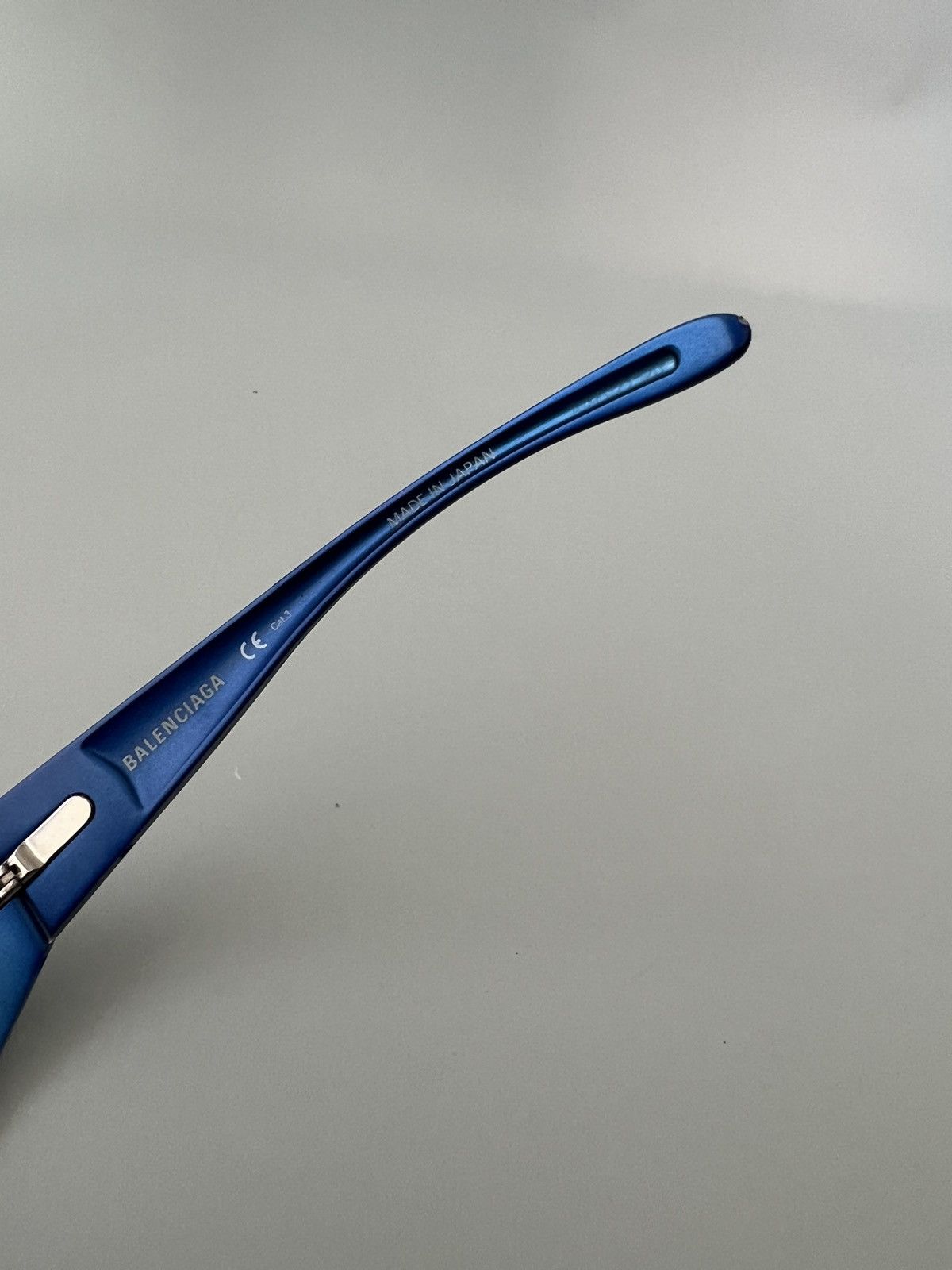 Balenciaga Balenciaga - Metal Rectangle Sunglasses Size ONE SIZE - 7 Thumbnail