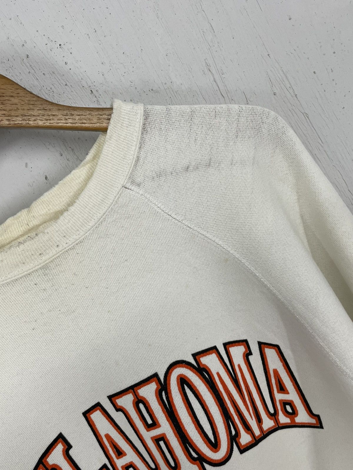 Vintage Vintage 90s Discus Athletic by Tultex Oklahoma Cowboys Size US M / EU 48-50 / 2 - 6 Thumbnail