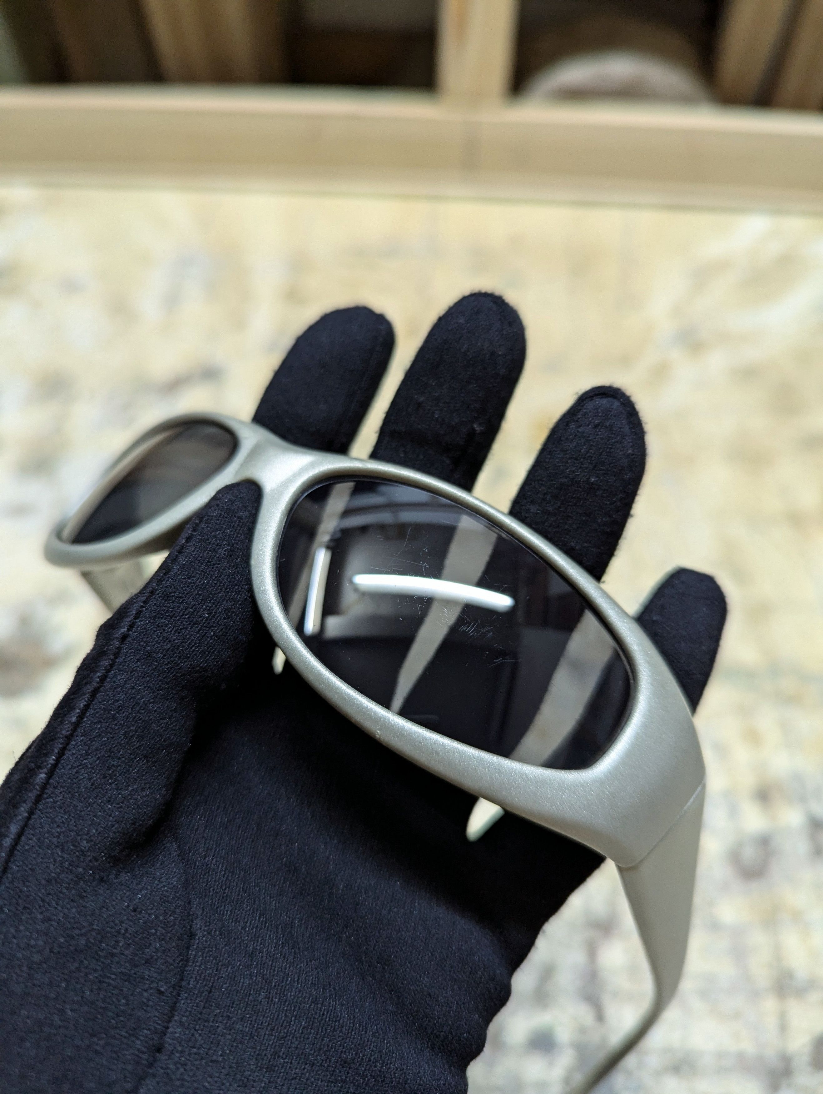 Vintage 00s Siemens Wind Silver Sunglasses Size ONE SIZE - 6 Thumbnail