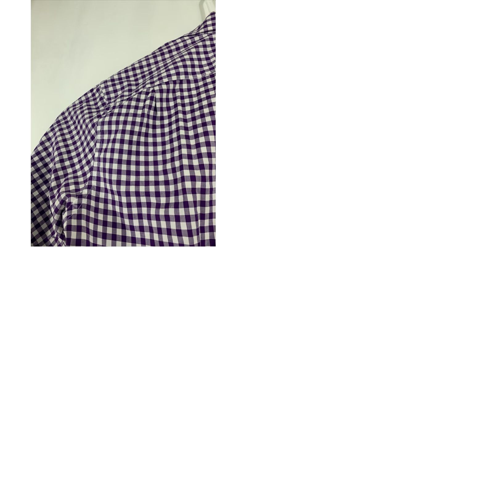 J.Crew J.CREW Shirt Mens Medium Cotton 120’s 2Ply Purple Checkered Plaid Button Up Shirt Size US M / EU 48-50 / 2 - 10 Thumbnail
