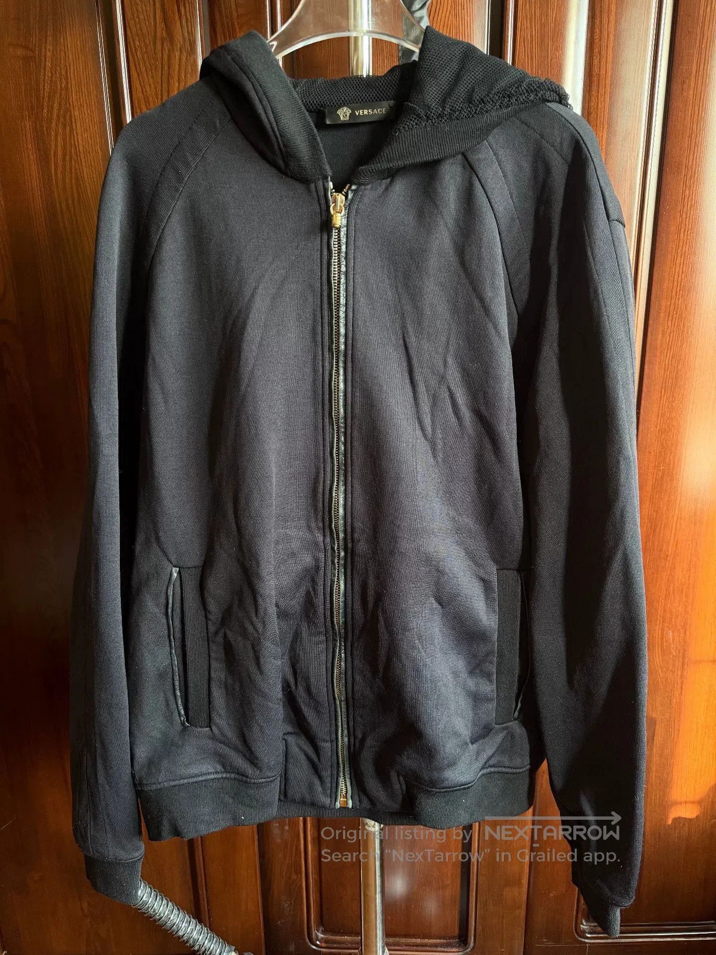 Versace Versace Men's Black Zip Hoodie. Size US M / EU 48-50 / 2 - 1 Thumbnail