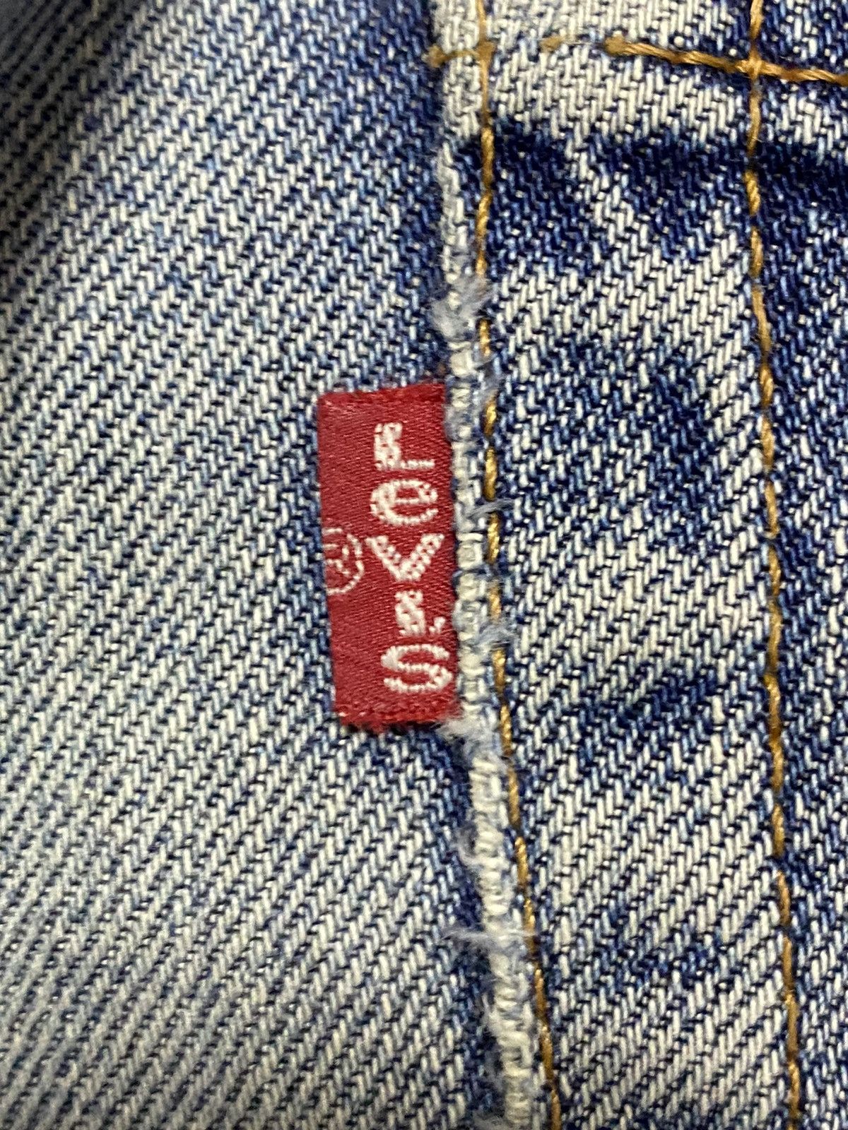 Levi's Vintage Clothing Vintage Levis503 80’s Faded Wash Distressed Loose Jeans Size US 36 / EU 52 - 13 Thumbnail