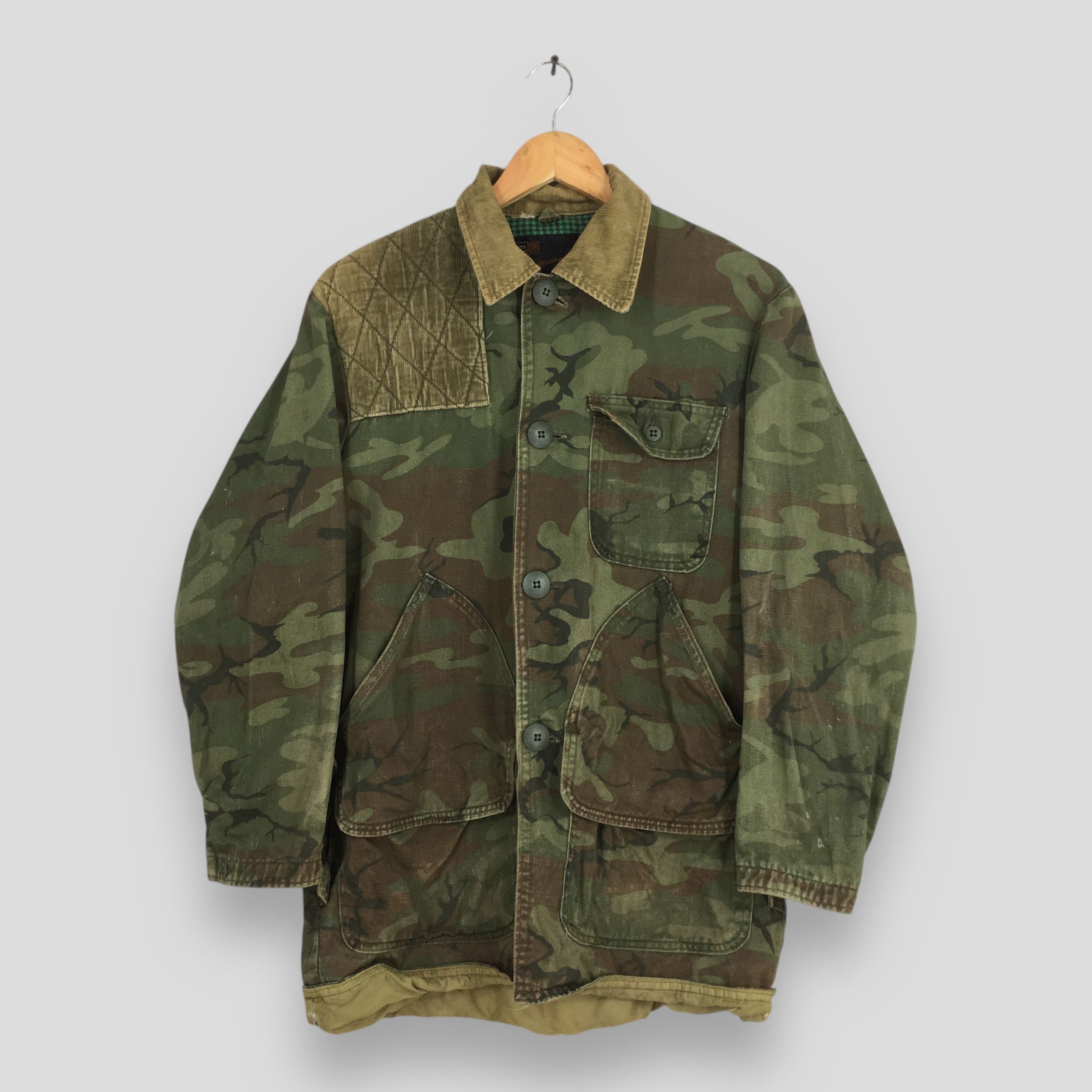 Sears Vintage 70's Sears Roebuck Hunting Camo Chore Jacket L Size US L / EU 52-54 / 3 - 1 Thumbnail