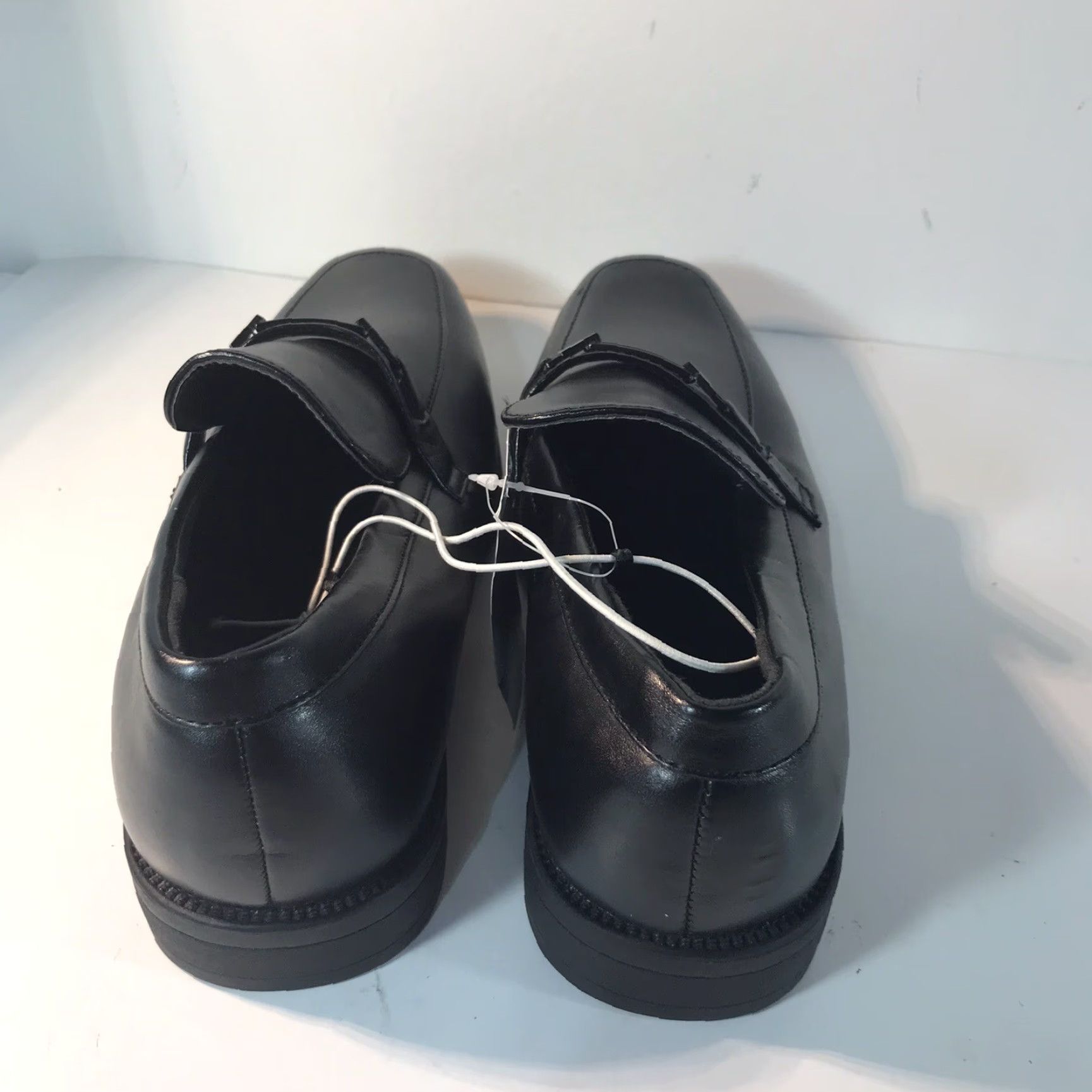 Perry Ellis Perry Ellis Jefrey Women's Loafers Size 4 Black Faux Leather Slip-On Flats Casual Business Size US 4 / IT 34 - 3 Thumbnail
