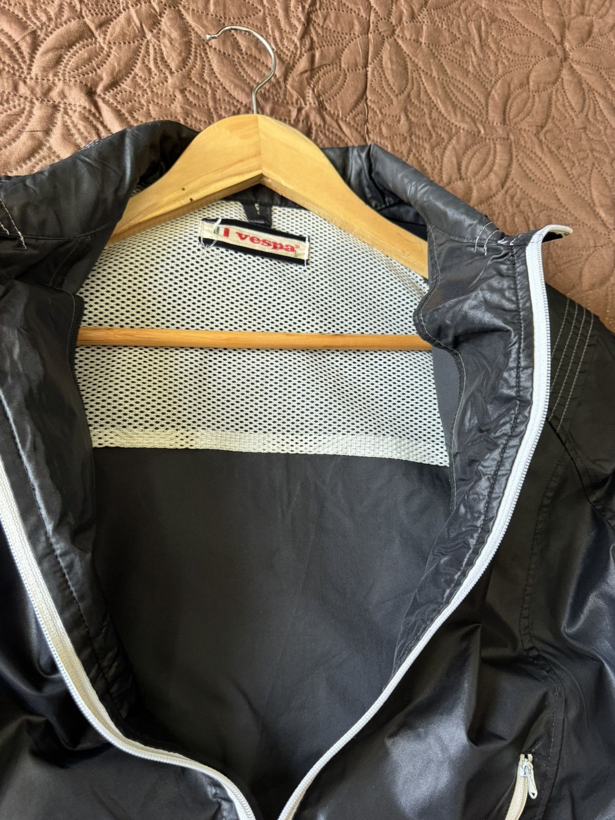 If Six Was Nine VINTAGE 90s VESPA LIGHT JACKET WINDBREAKER Size US M / EU 48-50 / 2 - 10 Thumbnail