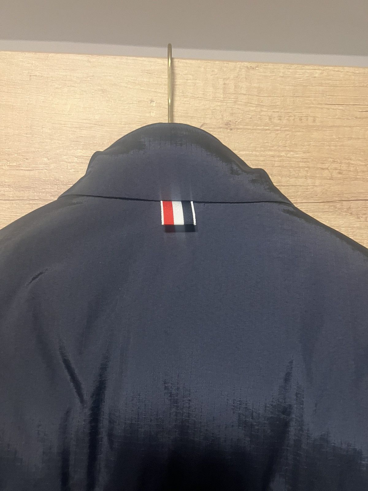 Thom Browne Shiny Ripstop Navy size 4 Size US XL / EU 56 / 4 - 10 Thumbnail