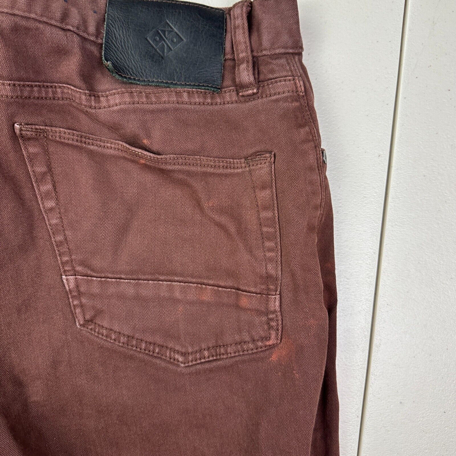 Roark Roark Revival Pants standard Slim Fit Cotton Stretch Denim Size US 33 - 3 Thumbnail