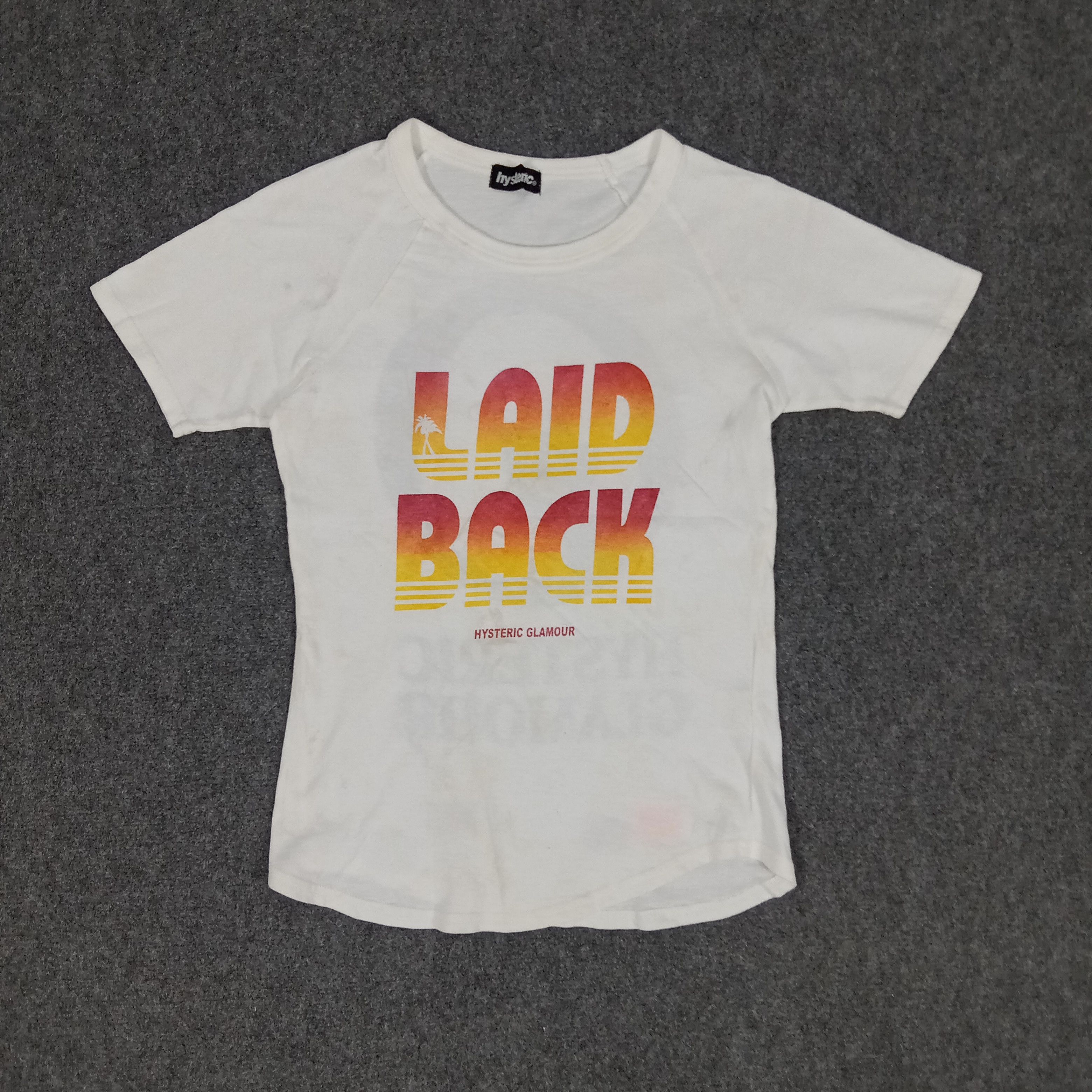Hysteric Glamour × Japanese Brand × Vintage Laid Back Hysteric Glamour Japanese Brand Tshirt Size XS / US 0-2 / IT 36-38 - 4 Thumbnail