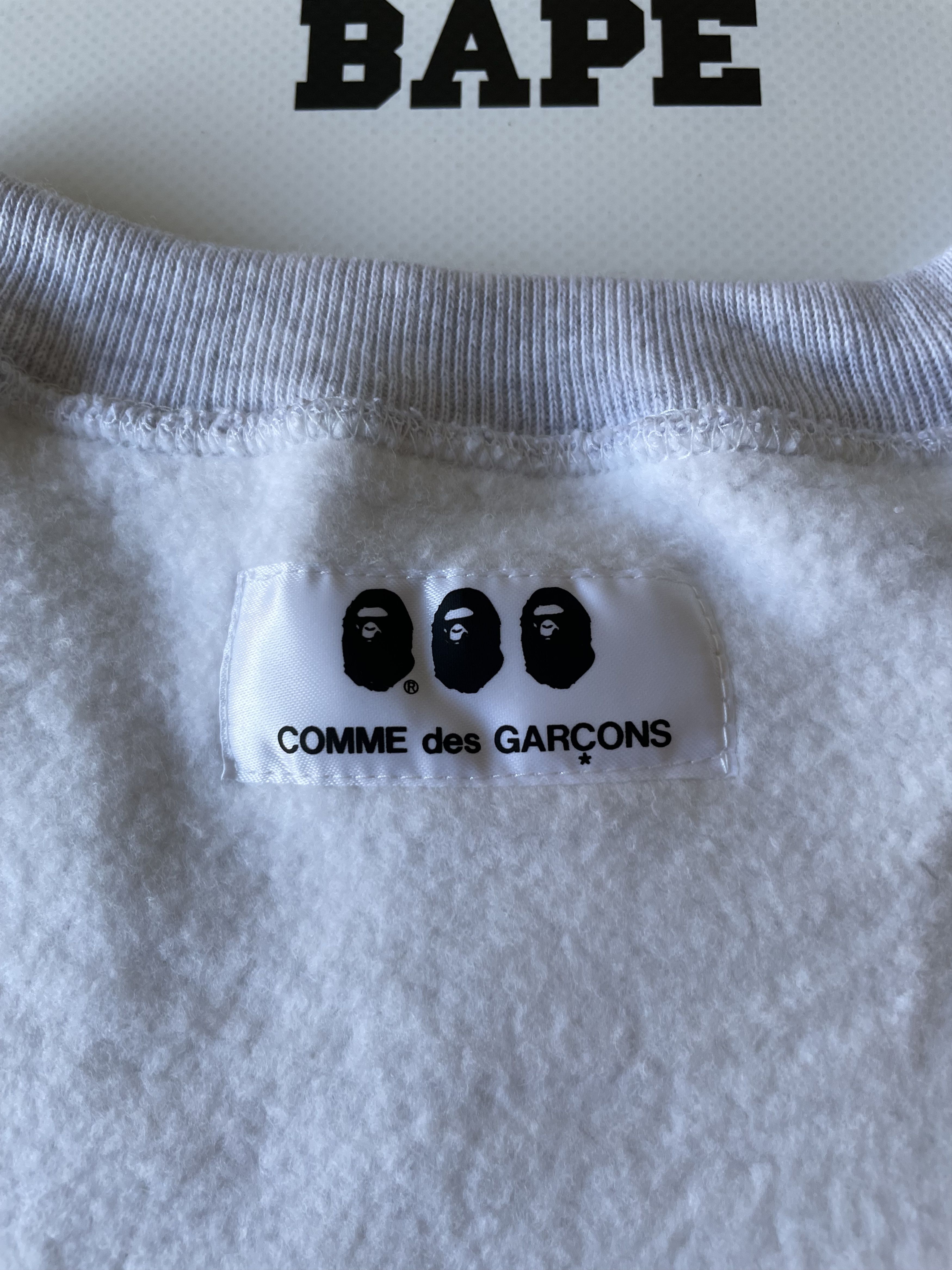 Bape × Comme des Garcons BAPE X CDG OSAKA REVERSIBLE CREWNECK Size US M / EU 48-50 / 2 - 7 Thumbnail