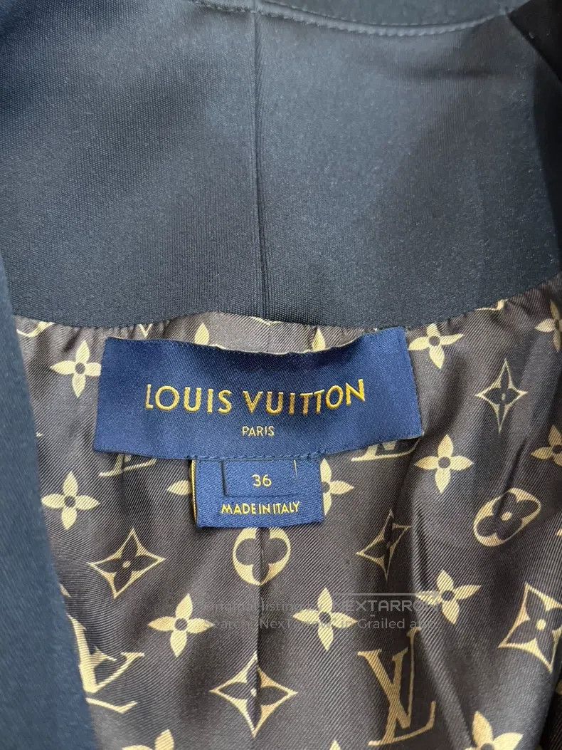 Louis Vuitton Louis Vuitton Black woolen coat Size XS / US 0-2 / IT 36-38 - 5 Thumbnail