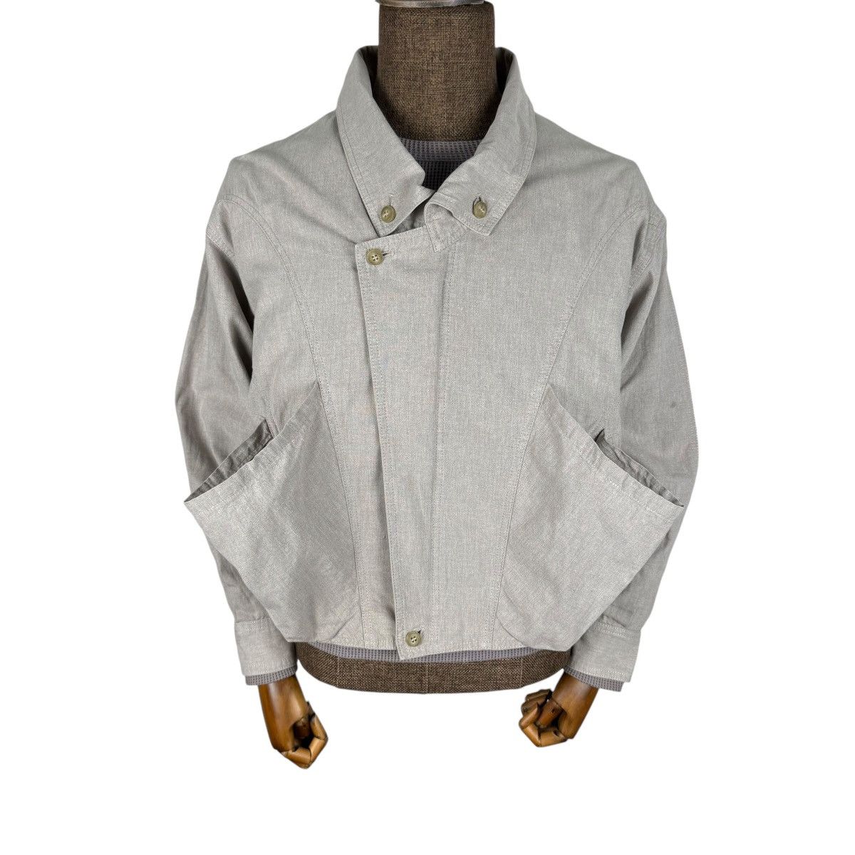 Tete Homme ☀️80s TETE HOMME KATOH KAZUTAKA BOMBER JACKET Size US M / EU 48-50 / 2 - 1 Thumbnail