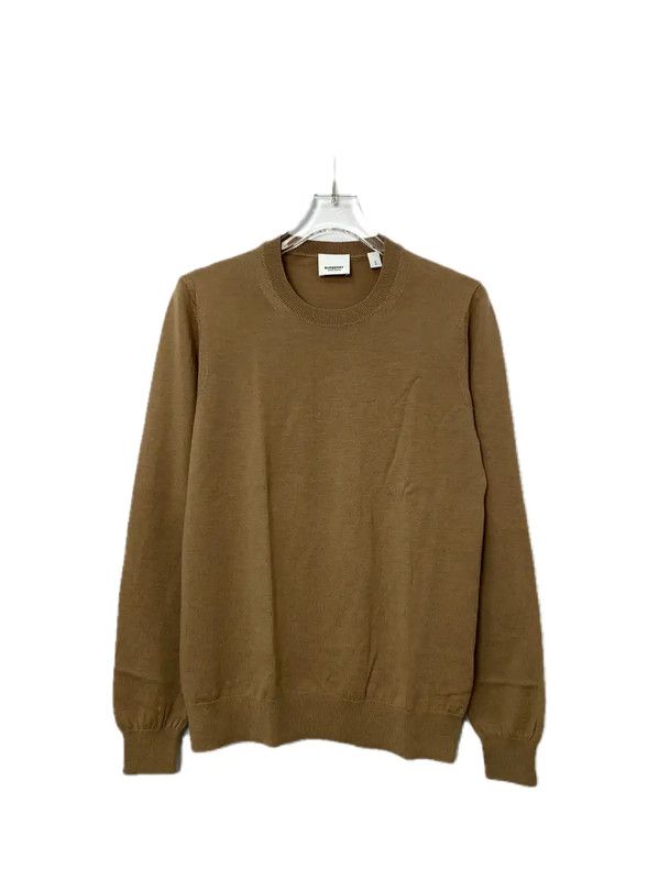 Burberry Burberry Men's Khaki Cotton Knit Sweater Size US M / EU 48-50 / 2 - 1 Thumbnail