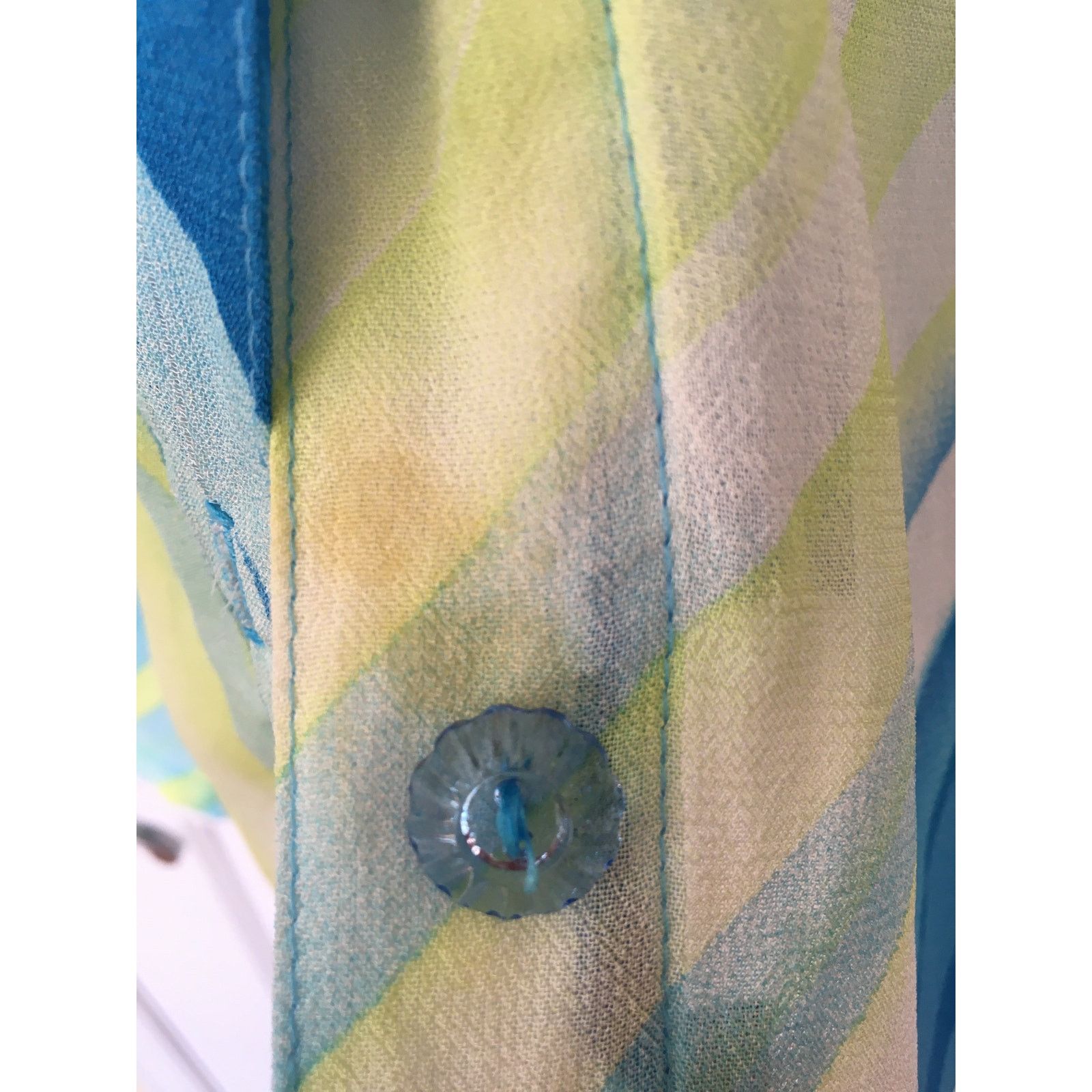 SUNSEA Vintage SeaSuns Sheer 3/4 Sleeve Blouse Size Small Size S / US 4 / IT 40 - 5 Thumbnail