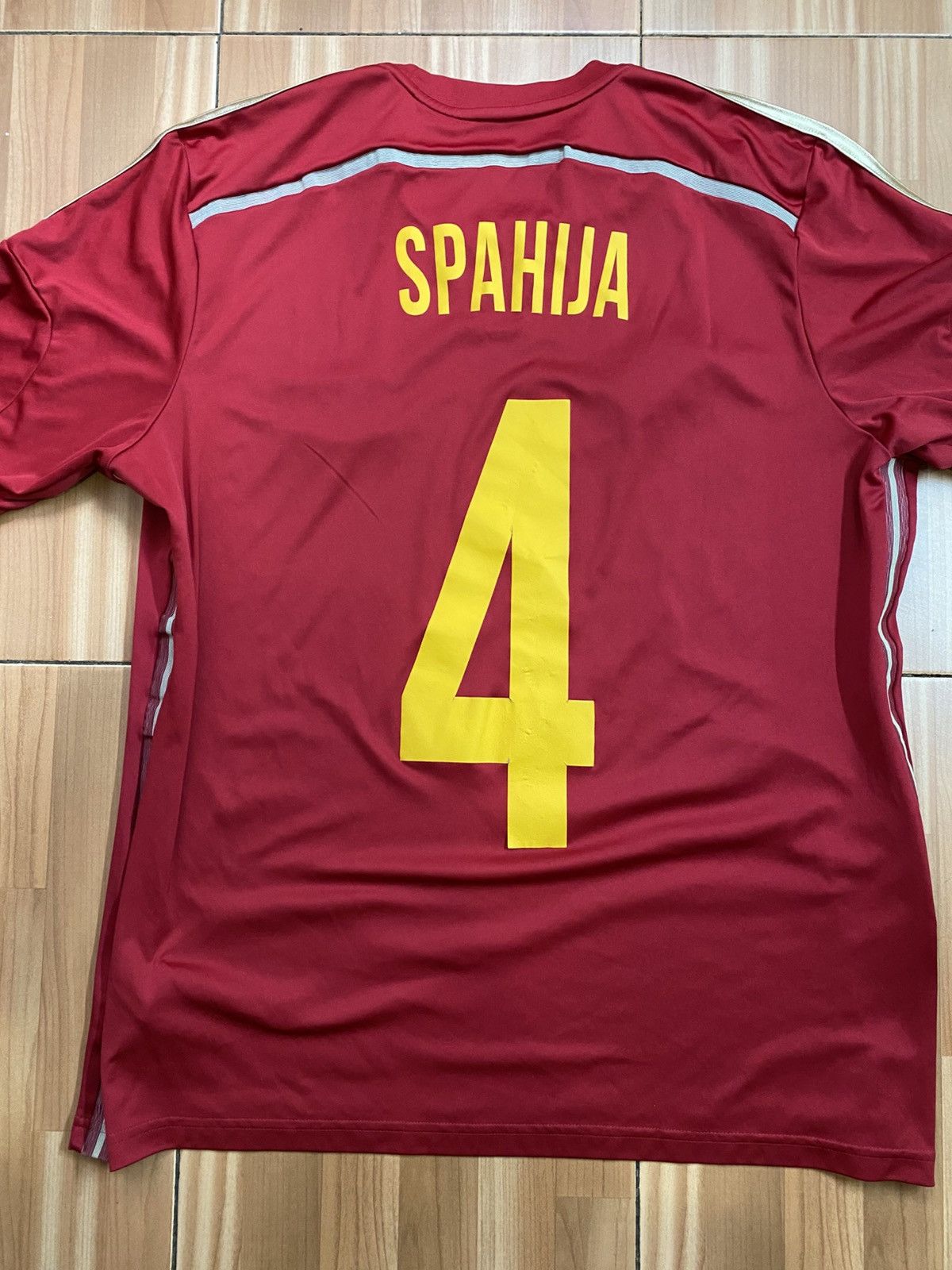 Adidas Adidas Spain Home 2014 Mens Football Shirt Size XL Size US XL / EU 56 / 4 - 7 Thumbnail