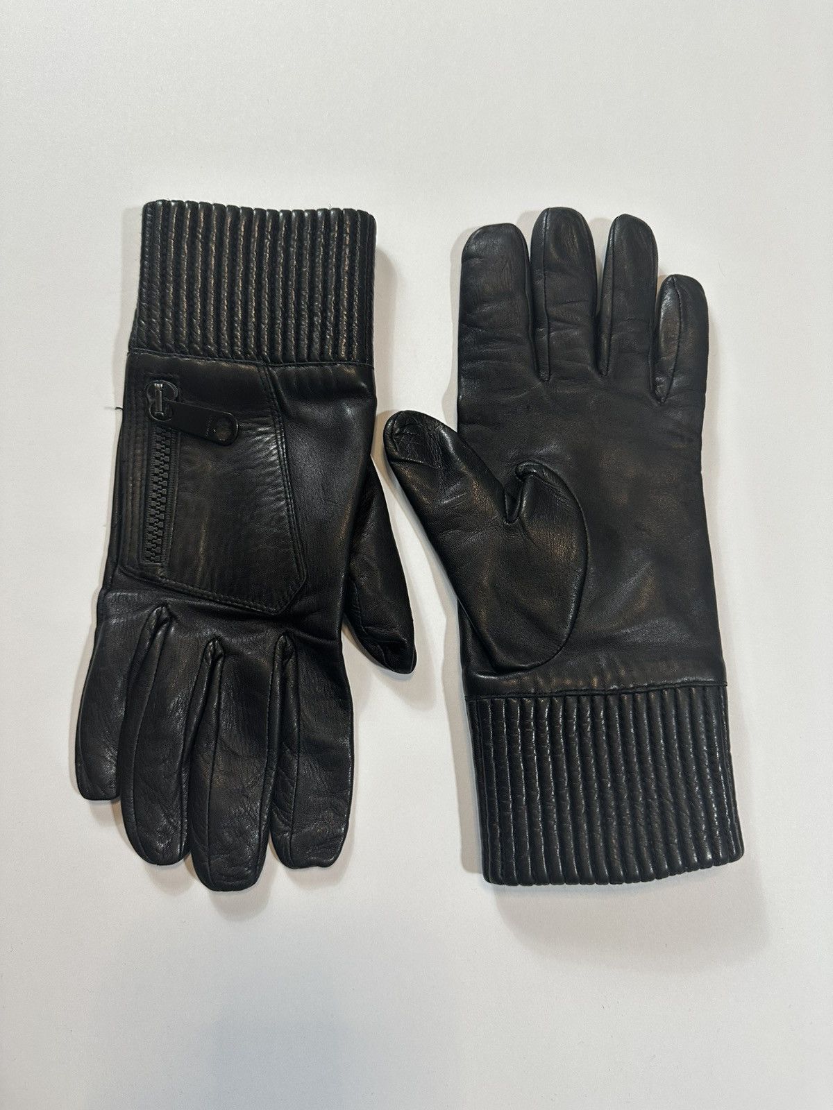 Dior × Hedi Slimane AW07 Dior Homme 'Navigate' Black Wool Arm