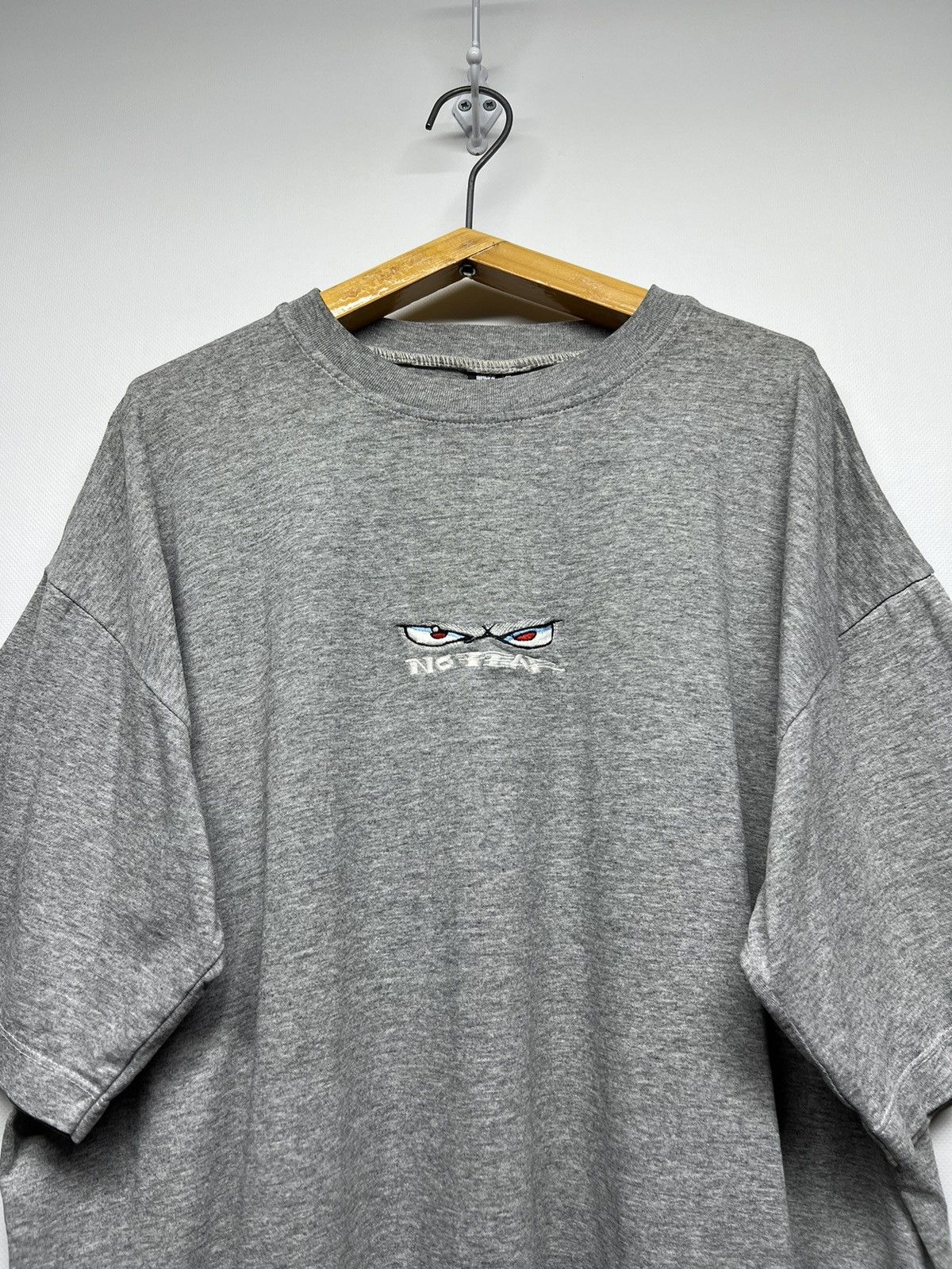 No Fear Vintage Y2k No Fear 🩶 Big Logo Avant-Garden T-Shirt 00’s Size US L / EU 52-54 / 3 - 4 Thumbnail