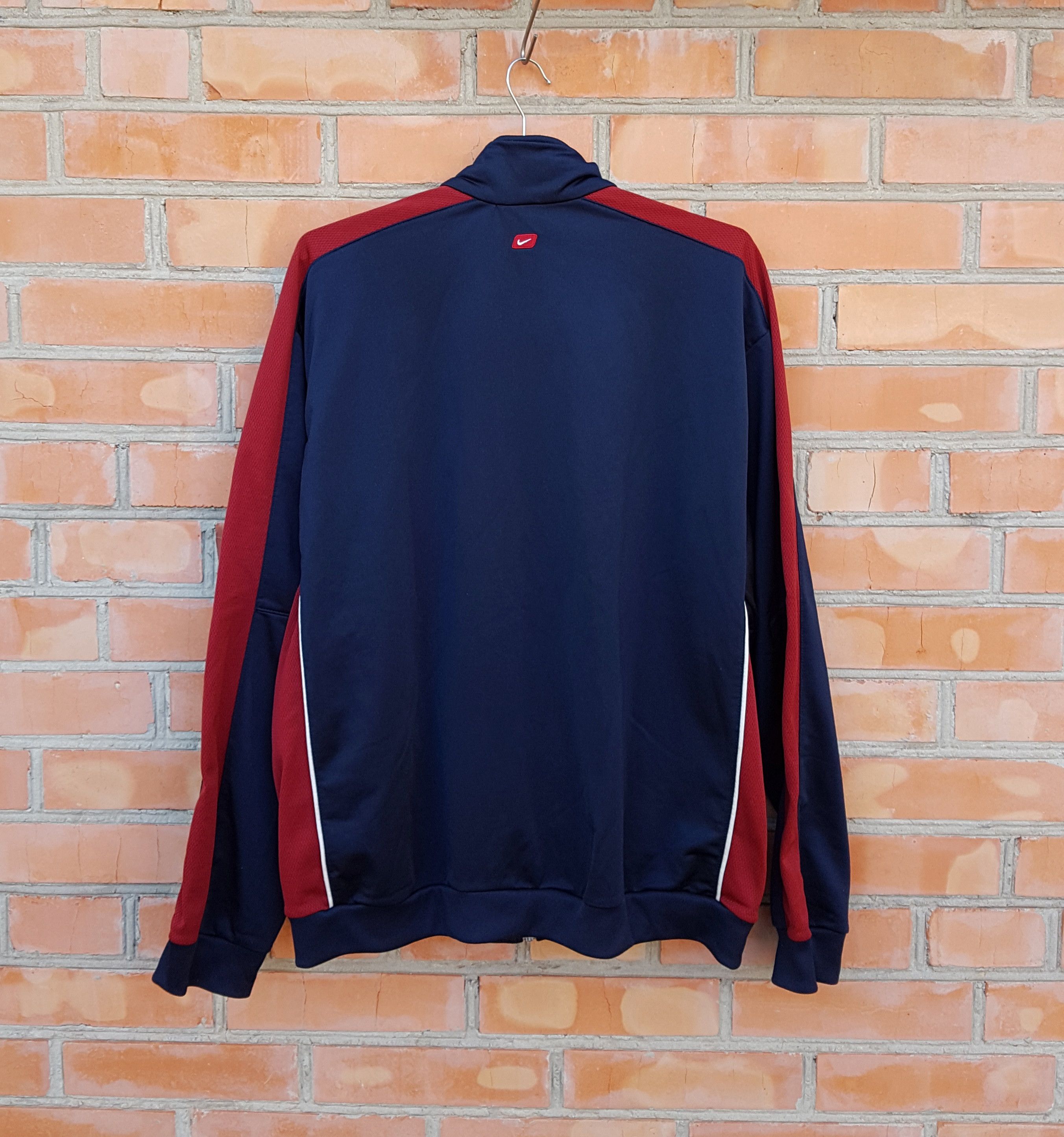 Nike y2k Vintage Nike Track Top Full Zip Jacket sz L Size US L / EU 52-54 / 3 - 5 Thumbnail