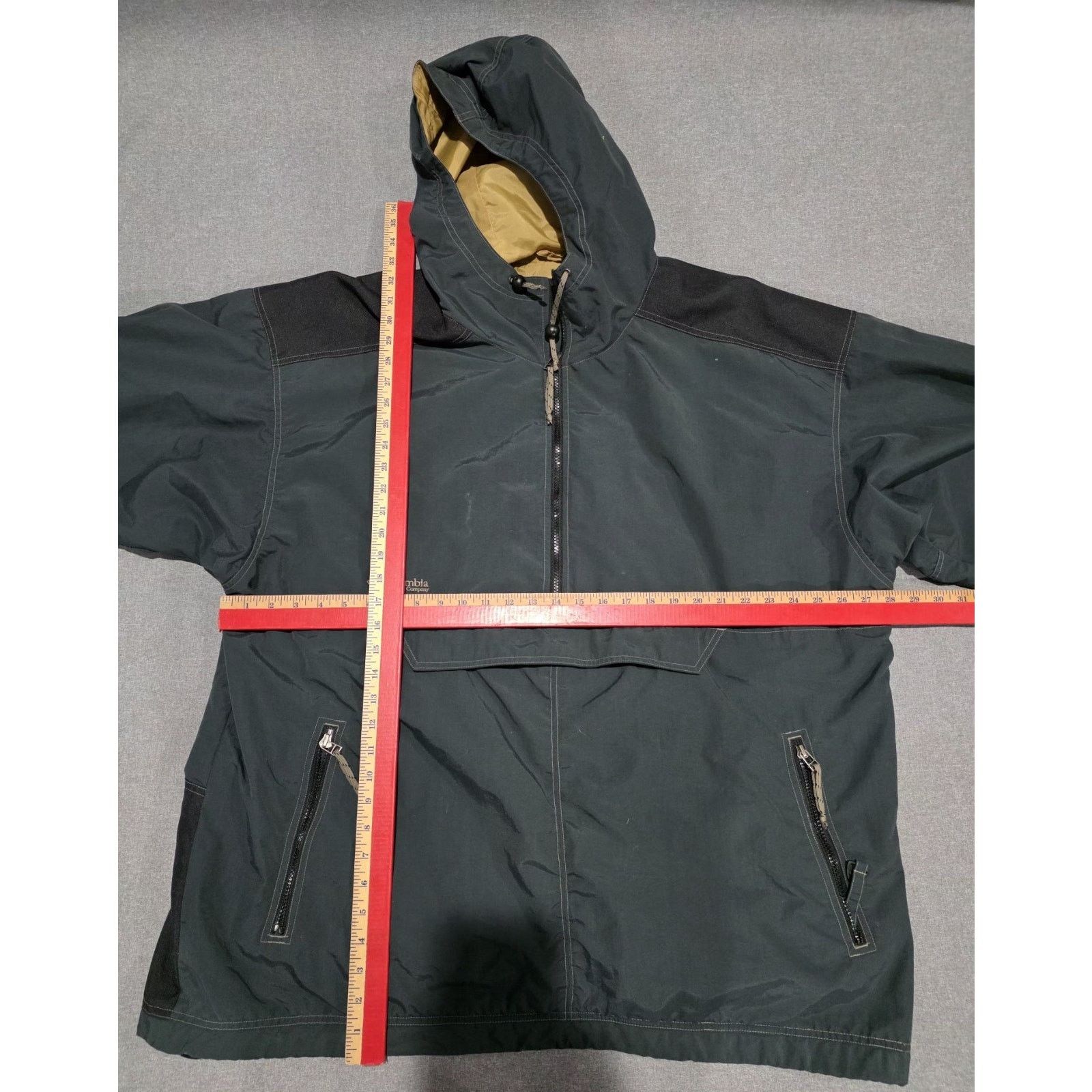 Columbia Vintage Columbia Sportswear Dark Green Anorak 1/2 Zip XL Size US XL / EU 56 / 4 - 2 Thumbnail