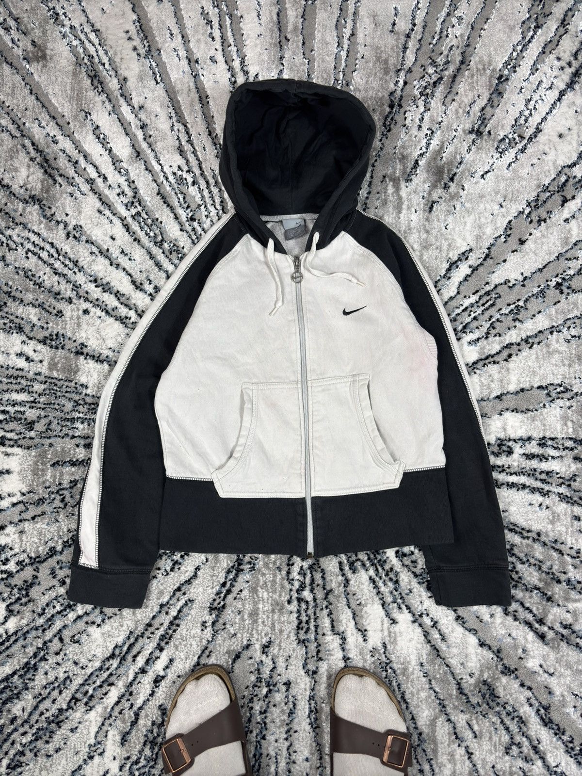 Nike Vintage Nike hoodie zip sweatshirt 90s y2k woman’s cropped Size M / US 6-8 / IT 42-44 - 1 Thumbnail
