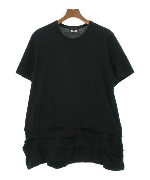 Comme des Garcons Homme Plus T-Shirts Cotton Plain Short Sleeve Crewneck Black Size US L / EU 52-54 / 3 - 1 Thumbnail