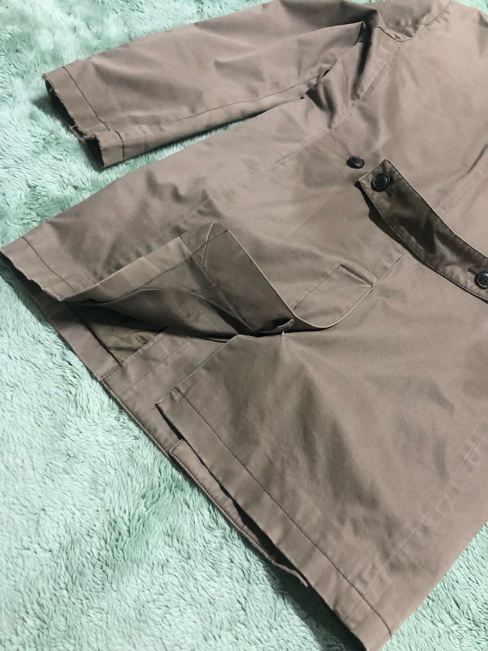 Black Barrett × Neil Barrett BLACK BARRETT by NEIL BARRETT OVER COAT JACKET DISTRESSED Size US S / EU 44-46 / 1 - 14 Thumbnail