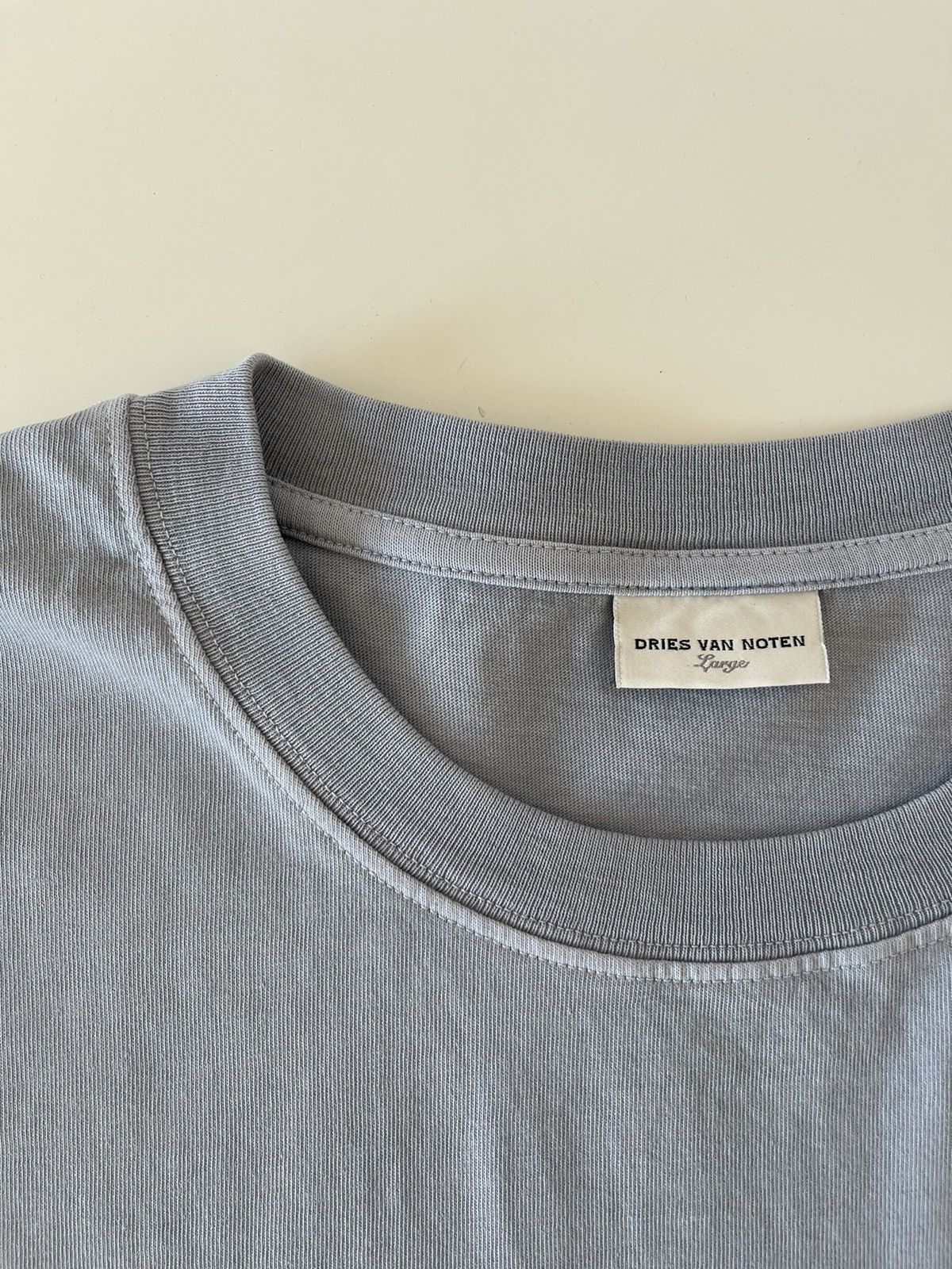 Dries Van Noten Gradient-pattern round-neck cotton T-shirt Size L / US 10 / IT 46 - 5 Thumbnail