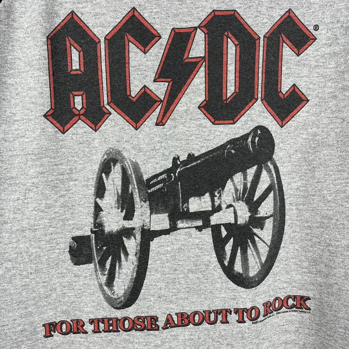 Band Tees Vintage AC DC For Those about to rock band T Shirt 2003 Size US L / EU 52-54 / 3 - 3 Thumbnail