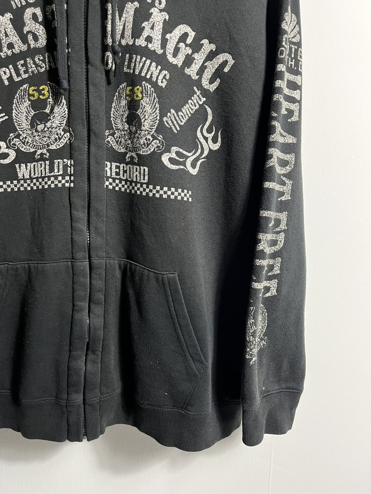 Indian Motorcycle Phosquia Y2K Motor Skull Hoodie Size US L / EU 52-54 / 3 - 4 Thumbnail