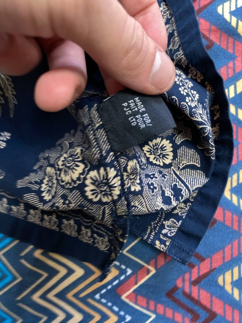 Ralph Lauren Vintage Y2K shirt Ralph Lauren blue print streetwear Size US M / EU 48-50 / 2 - 3 Thumbnail