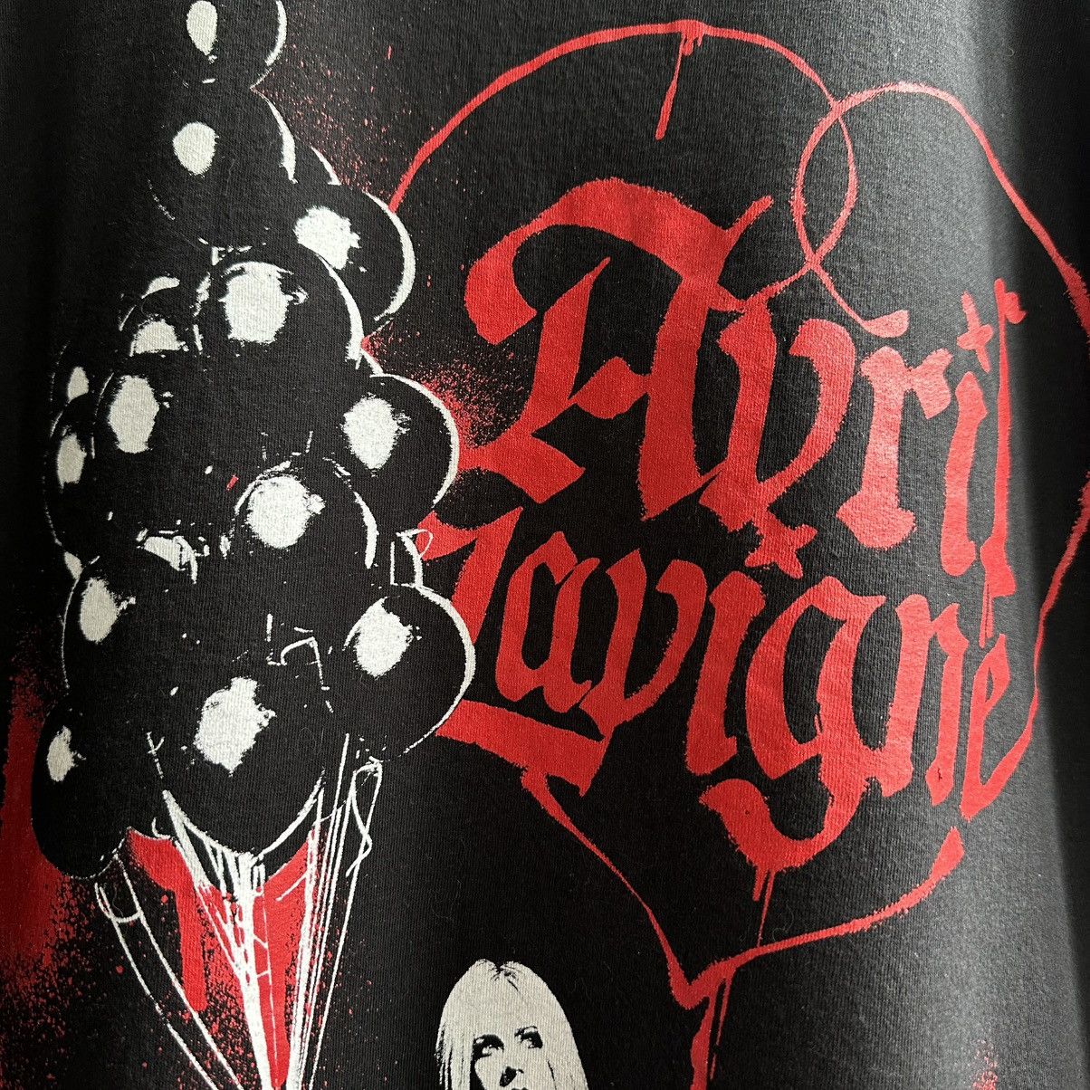 Band Tees × Vintage AVRIL LAVIGNE LOVE SUX BALLOONS TEE Size US L / EU 52-54 / 3 - 3 Thumbnail