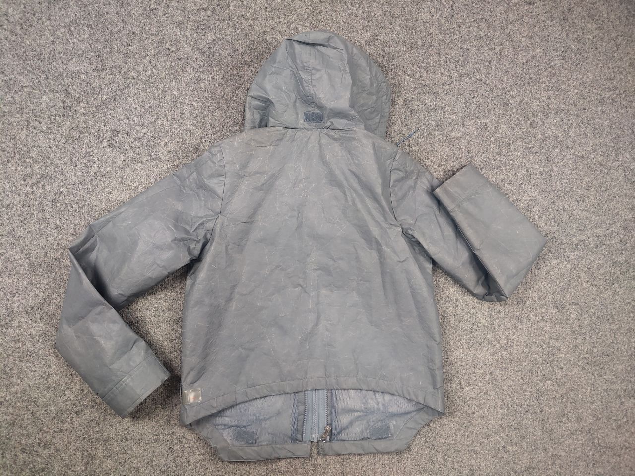 Nike Rare Vintage 00's Nike polyurethane Hooded Zip Jacket + Vest Size S / US 4 / IT 40 - 16 Thumbnail