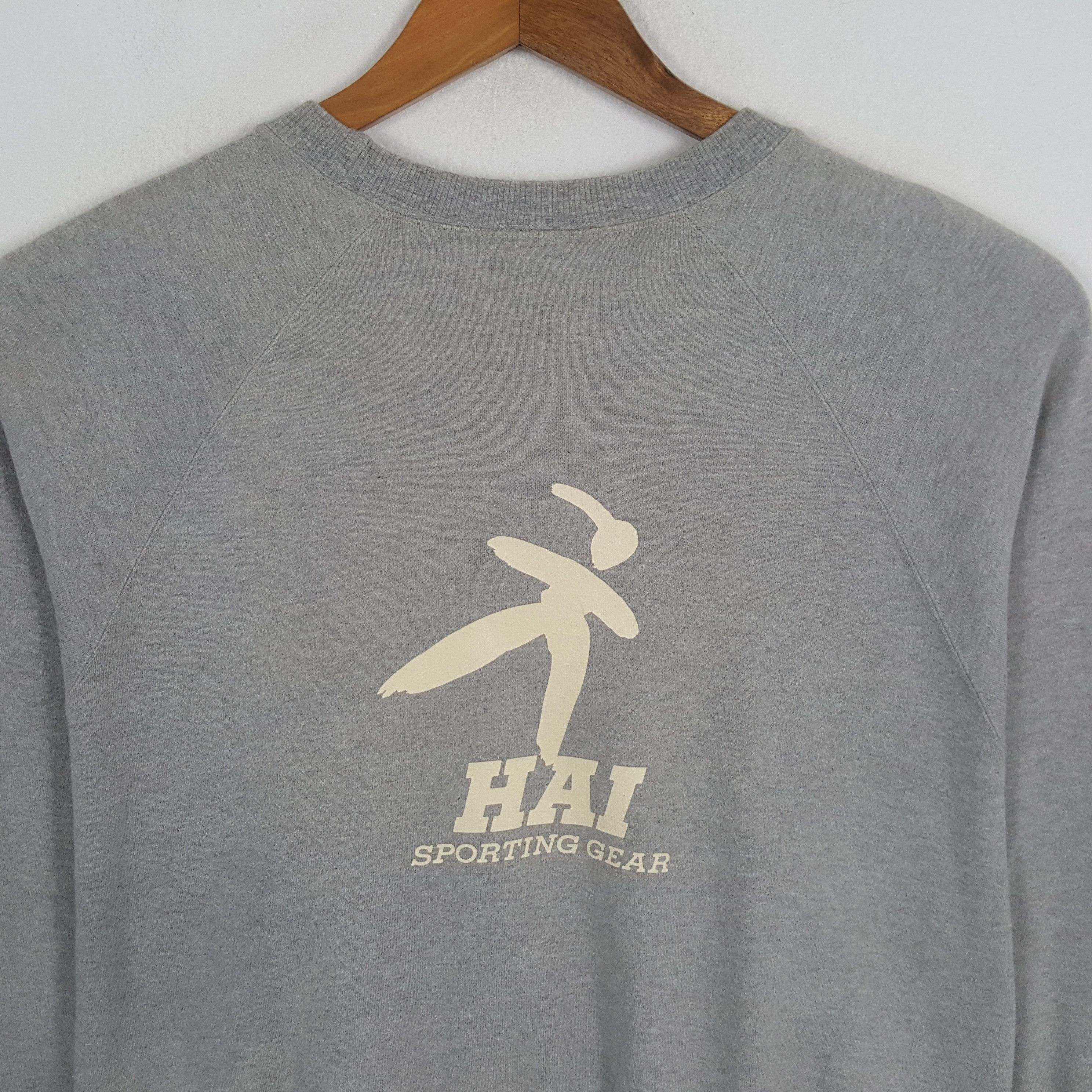 Hai Sporting Gear × Issey Miyake × Vintage Vintage HAI SPORTING GEAR by ISSEY MIYAKE Brand Sweatshirts Size US L / EU 52-54 / 3 - 2 Thumbnail