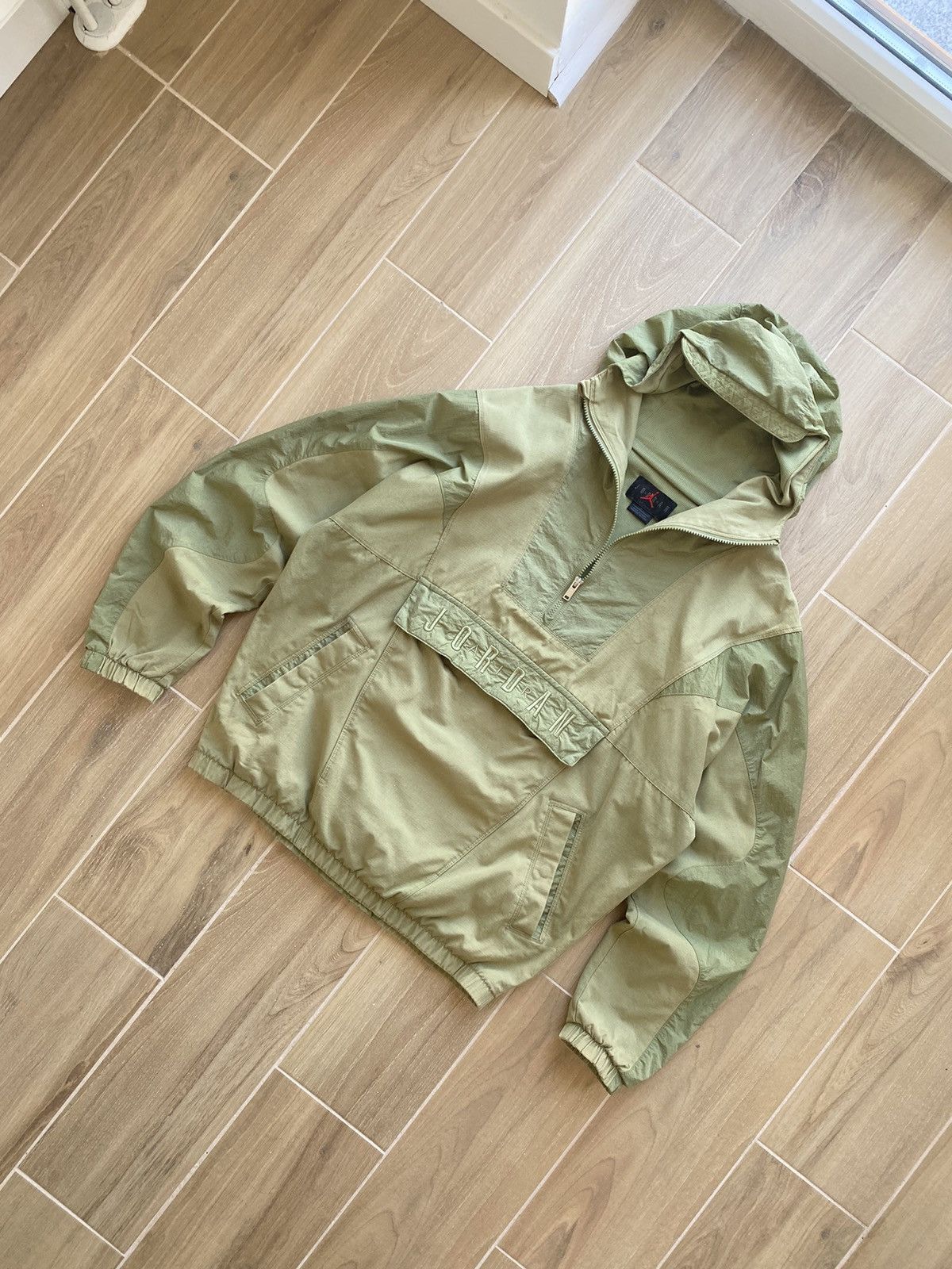 Jordan Brand Jordan Anorak Jacket 🫒 Oversized Size US S / EU 44-46 / 1 - 14 Thumbnail