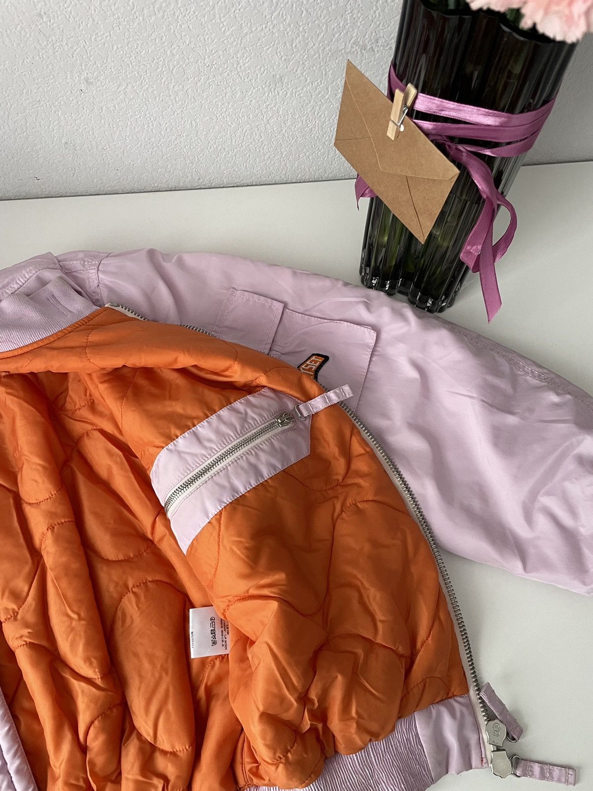 JET SET × Japanese Brand Jet Set Bomber Jacket Boxy Fit Parachute Y2K Streetwear Size XS / US 0-2 / IT 36-38 - 15 Thumbnail
