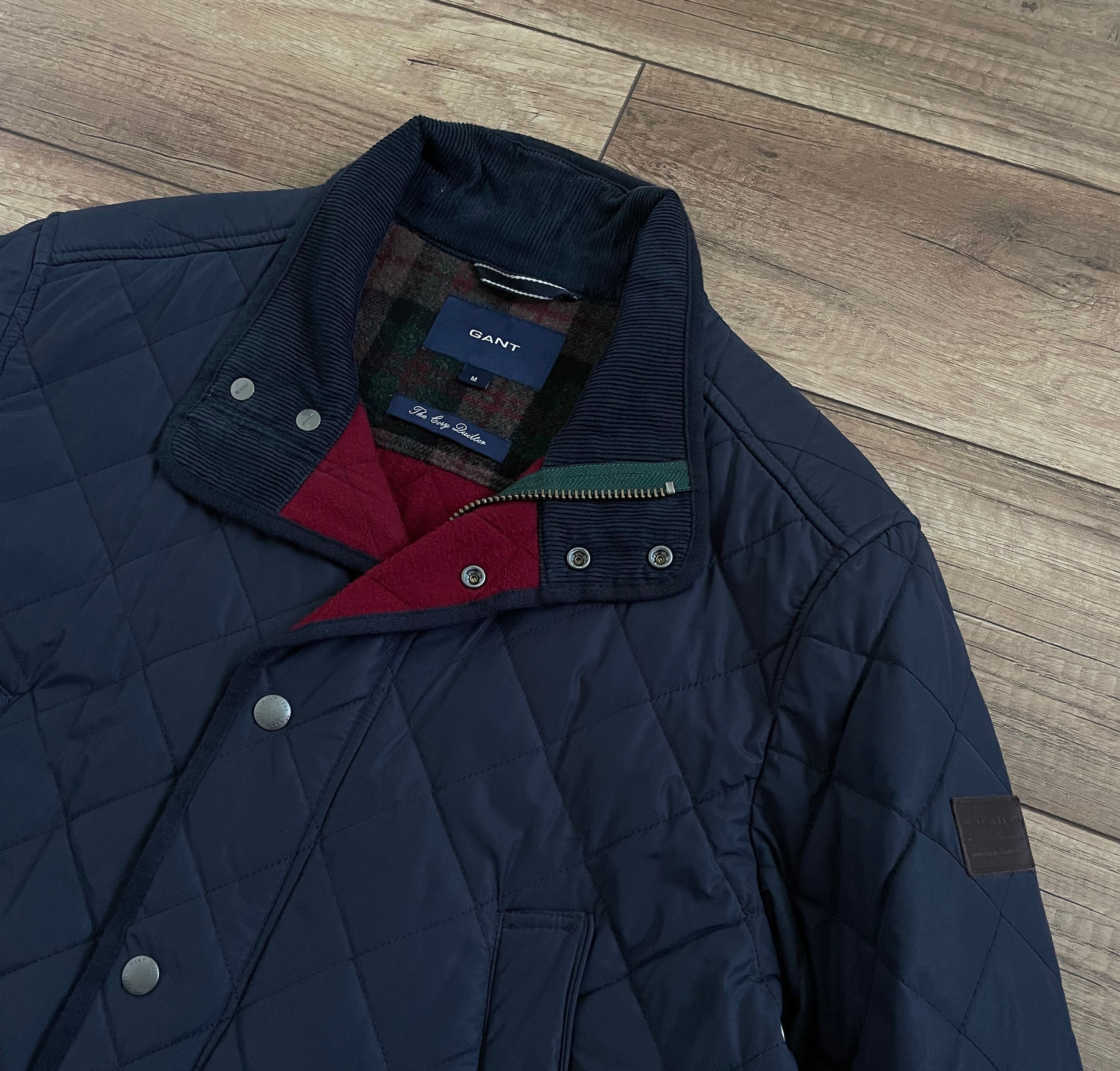 Gant Gant The Cozy Quilter Insulated Blue Quilt Jacket Coat Size US M / EU 48-50 / 2 - 8 Thumbnail