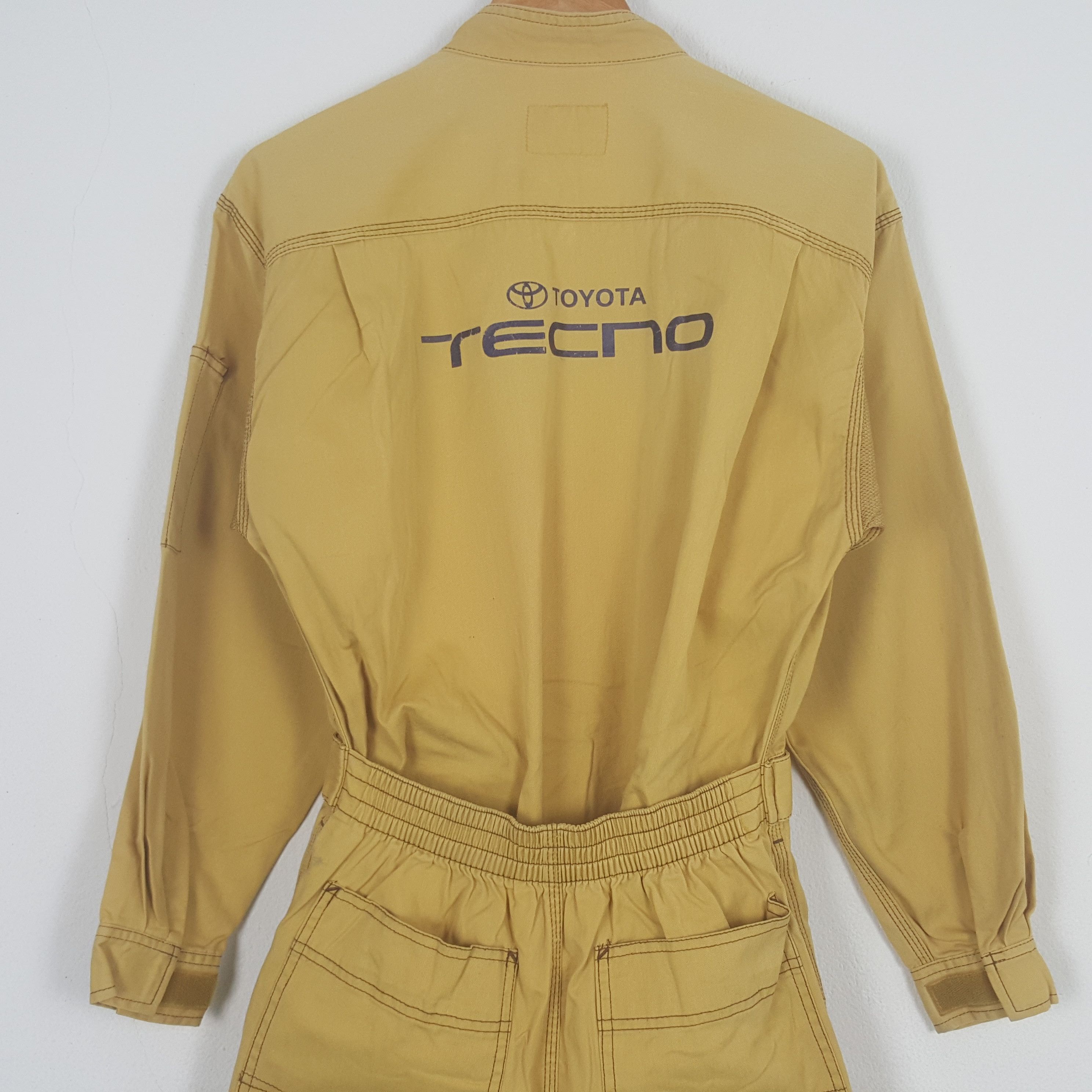 Japanese Brand Vintage Toyota Tecno Japanese Racing Coverall Jacket C300N10 Size US XS / EU 42 / 0 - 2 Thumbnail