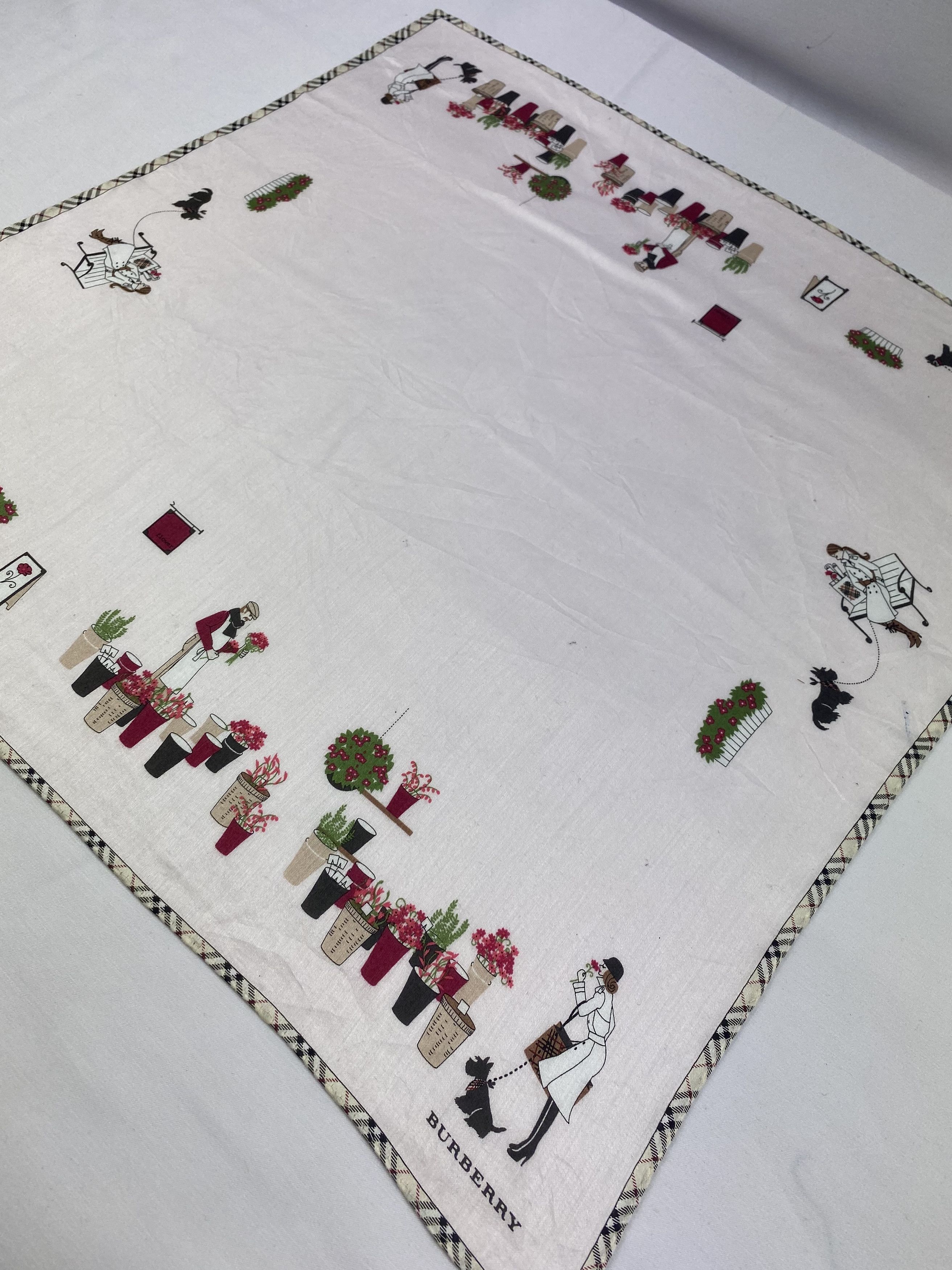 Burberry Burberry Handkerchief / Bandana / Neckerchief Size ONE SIZE - 4 Thumbnail