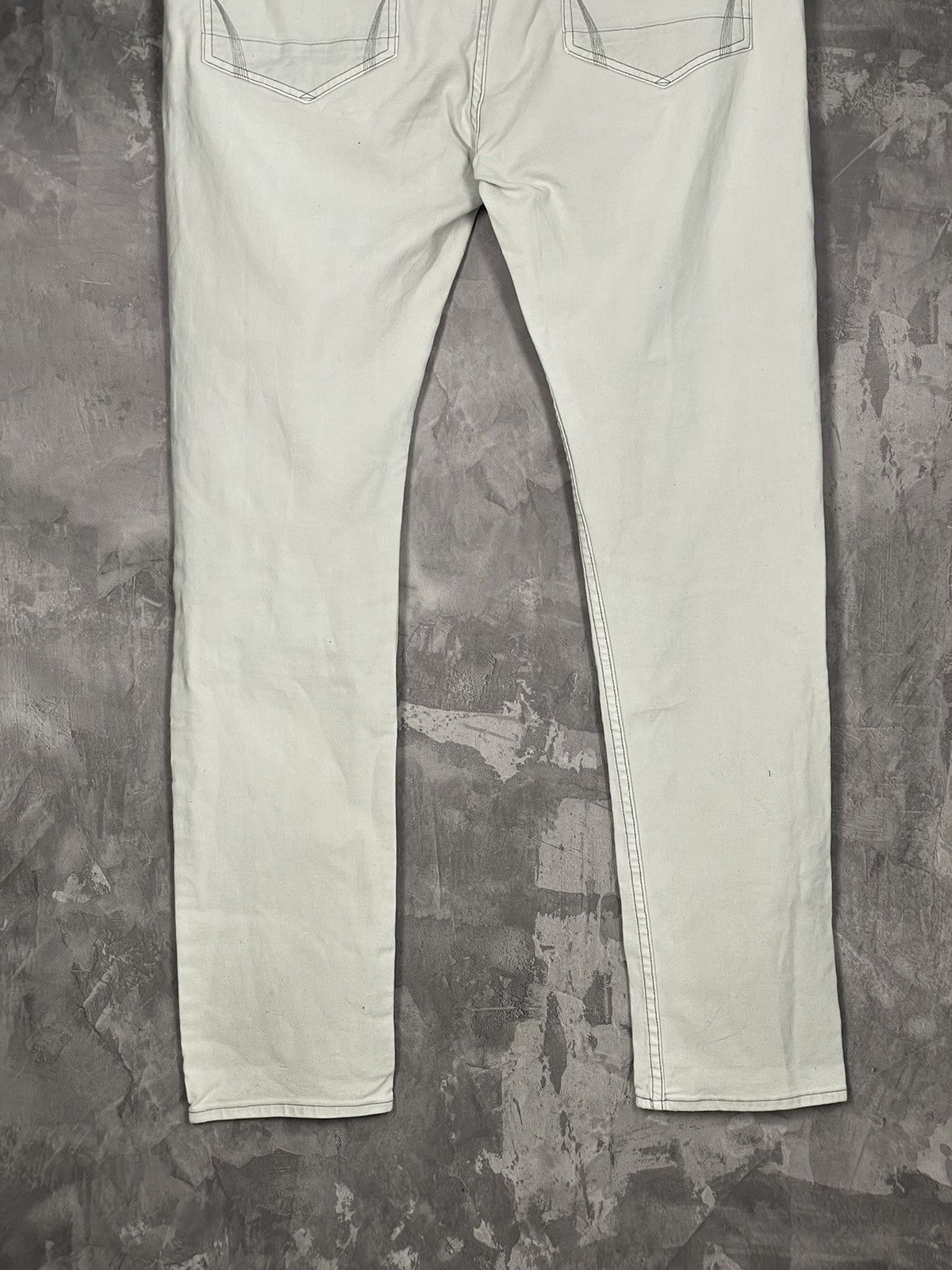 Allsaints All Saints Cigarette Danaged Distressed Knee Denim Pants Size US 36 / EU 52 - 10 Thumbnail